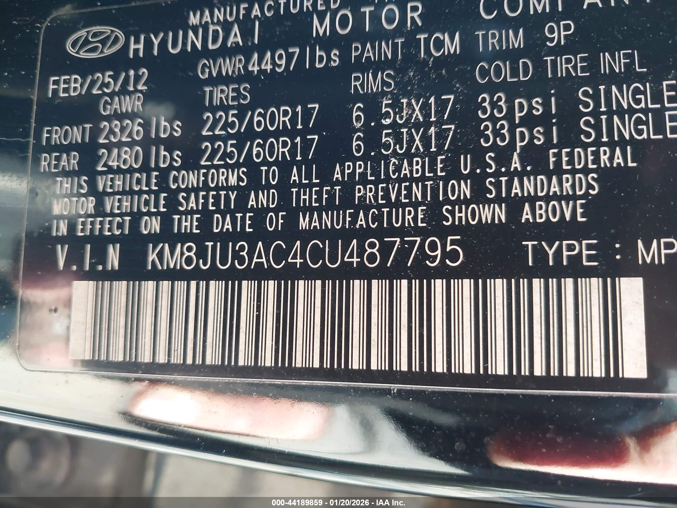 HYUNDAI TUCSON image 9