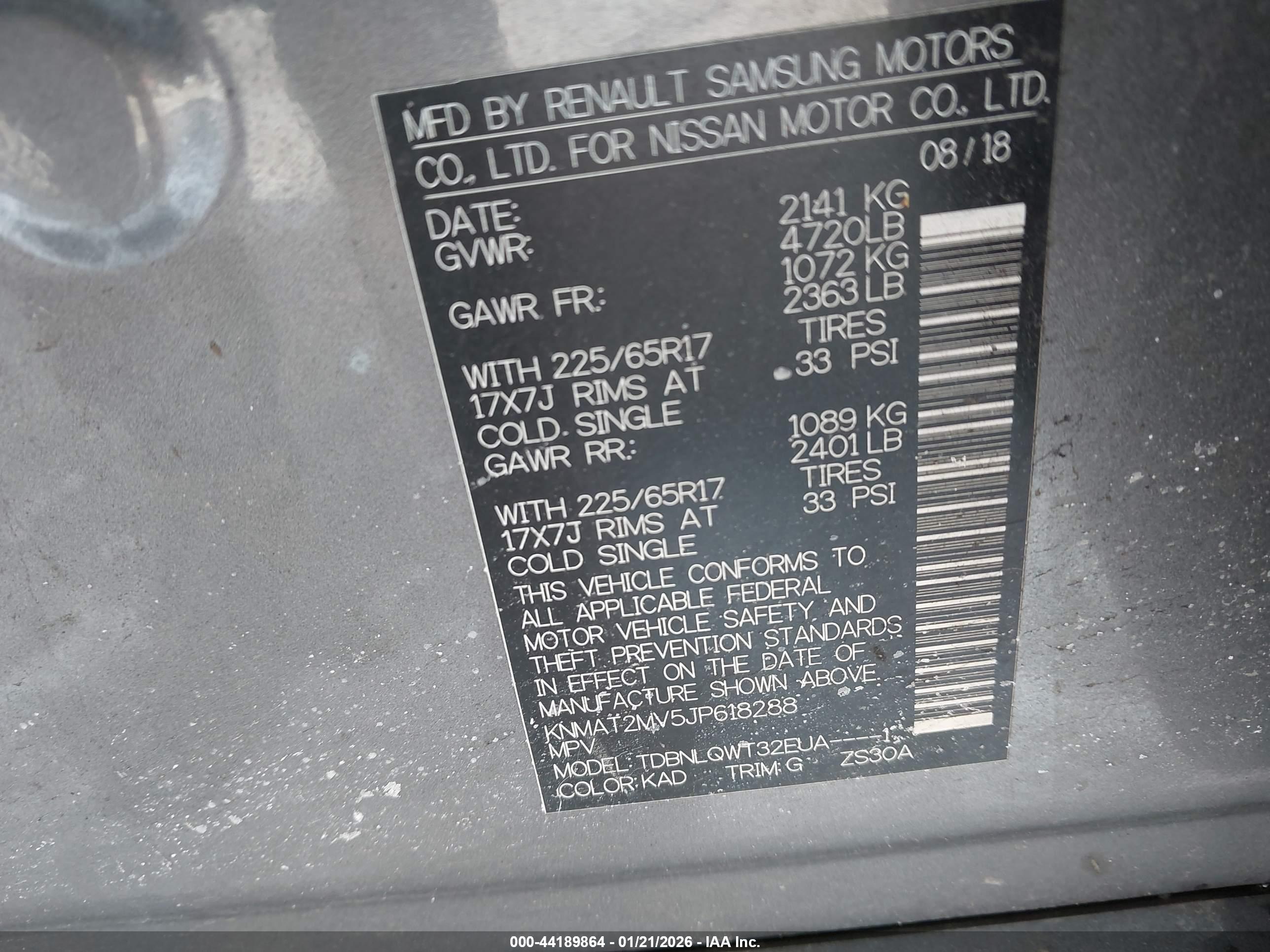 NISSAN ROGUE image 9