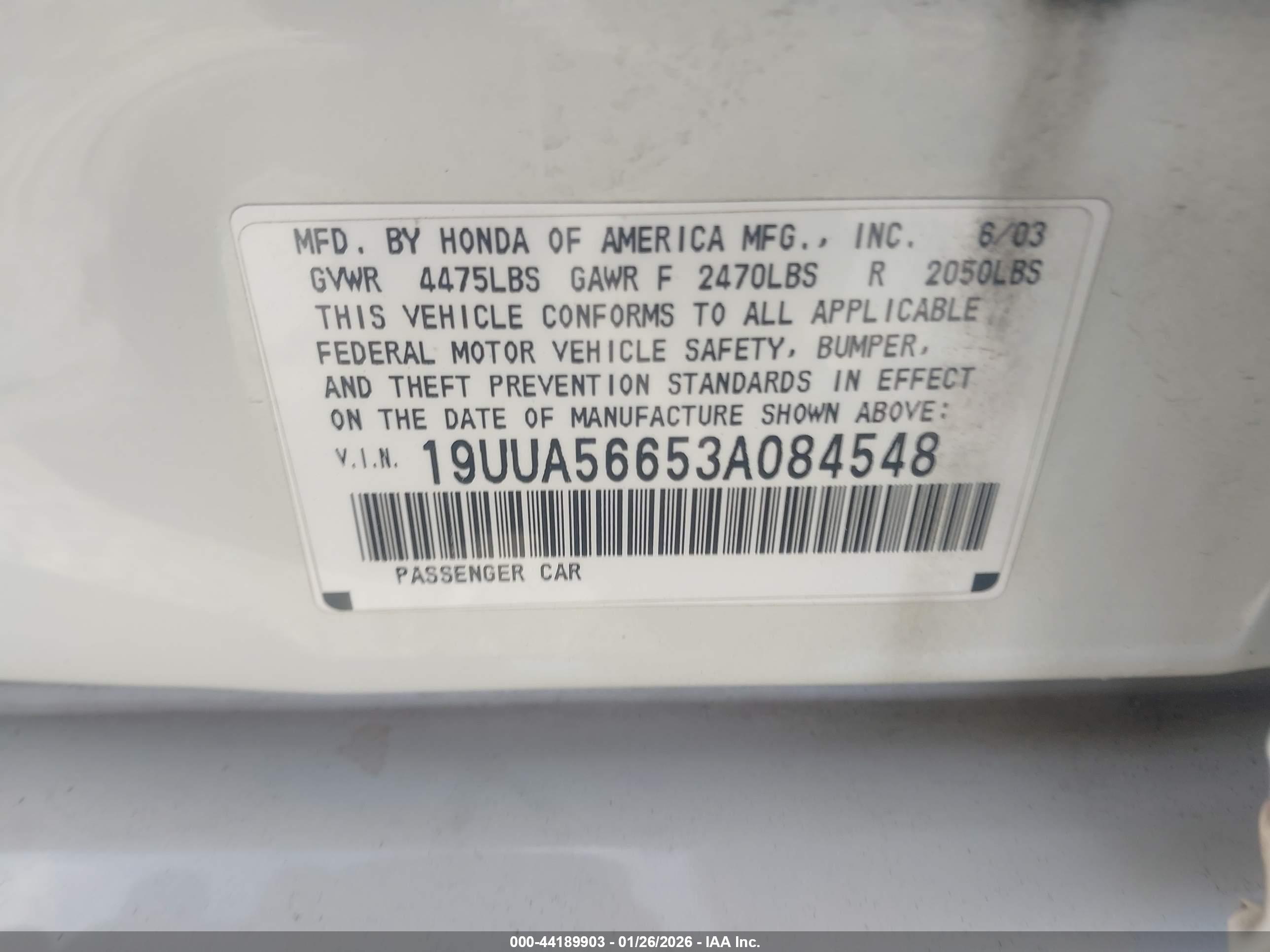 ACURA TL image 9
