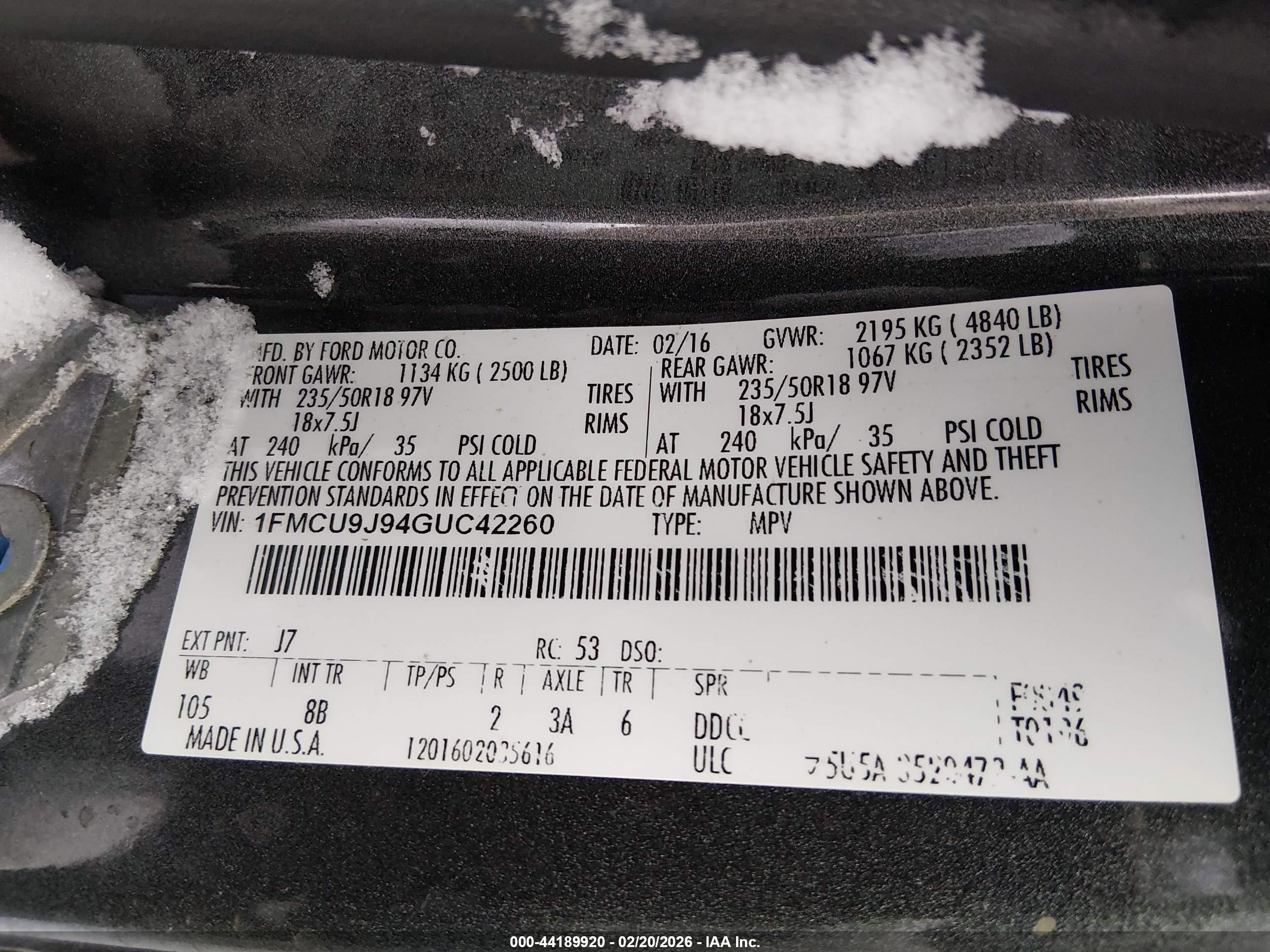 FORD ESCAPE image 9
