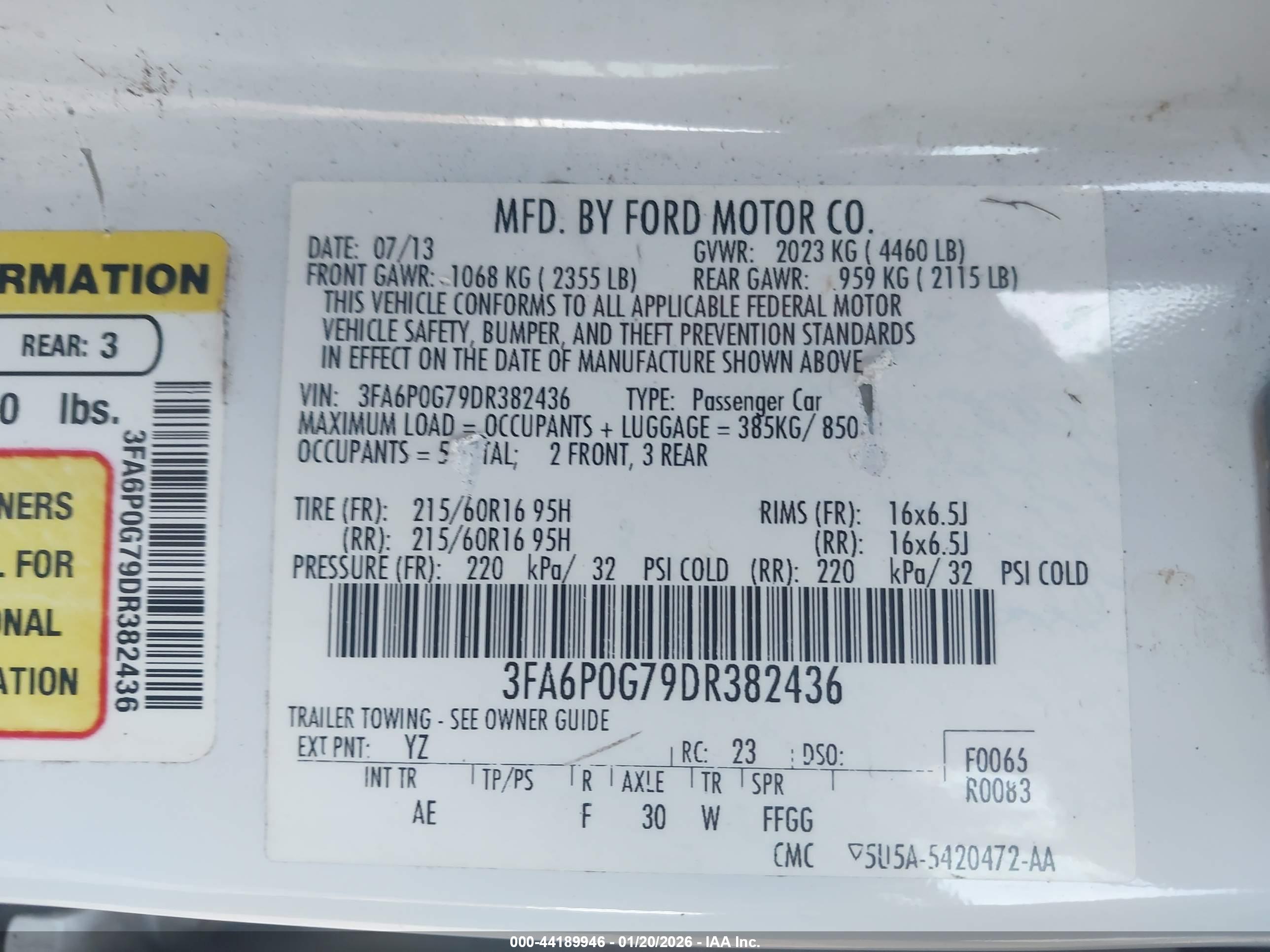 FORD FUSION image 9