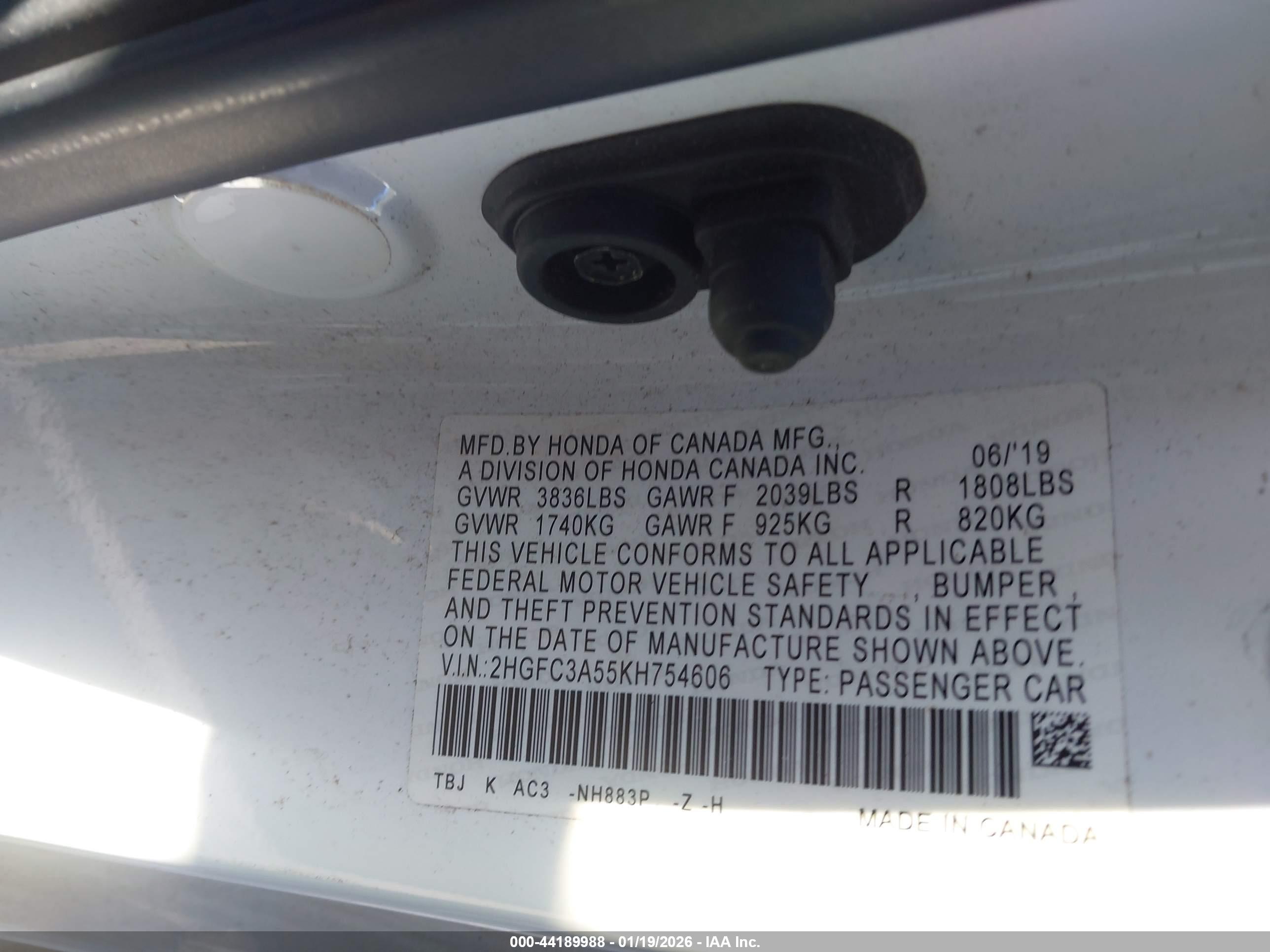 HONDA CIVIC image 9