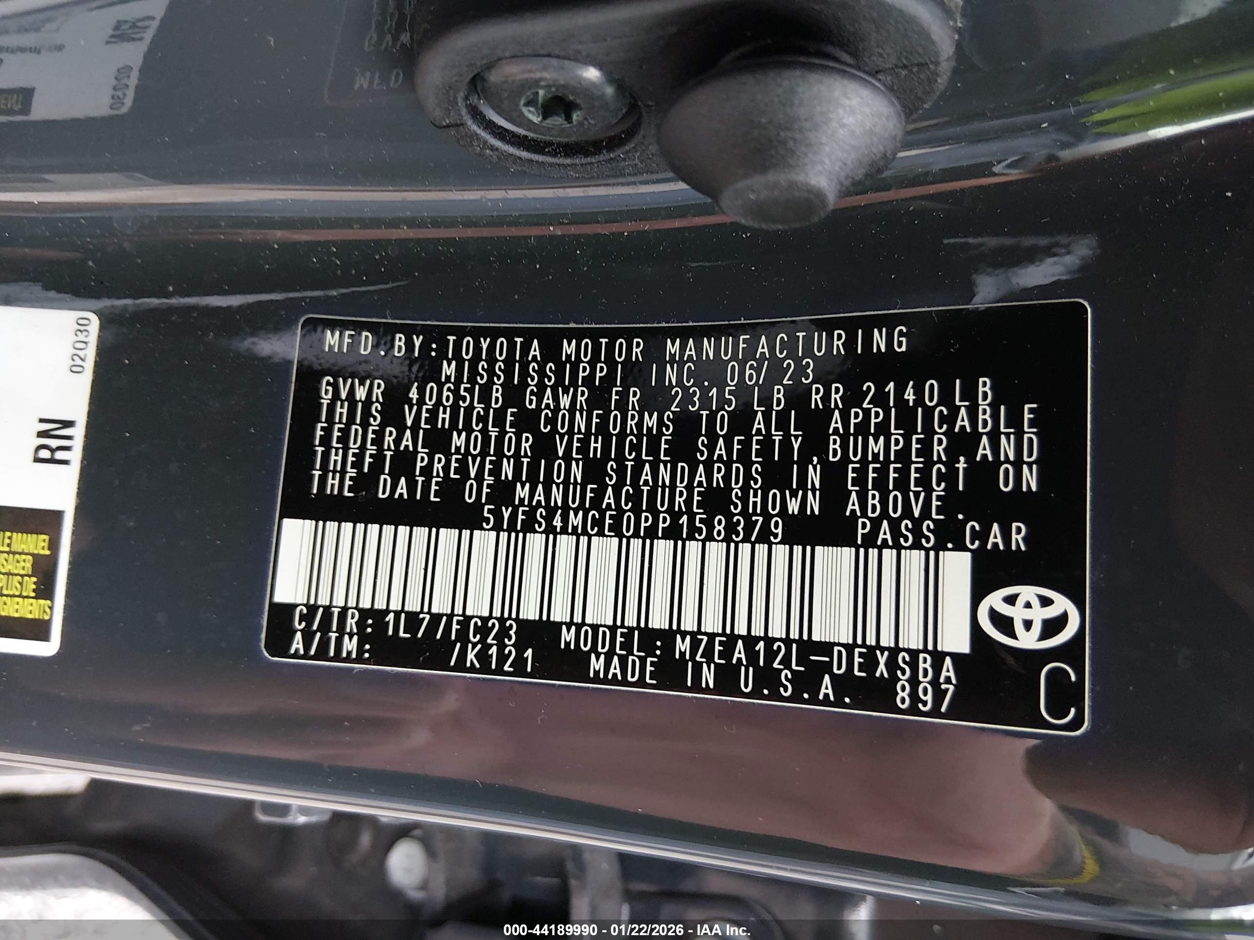 TOYOTA COROLLA image 9