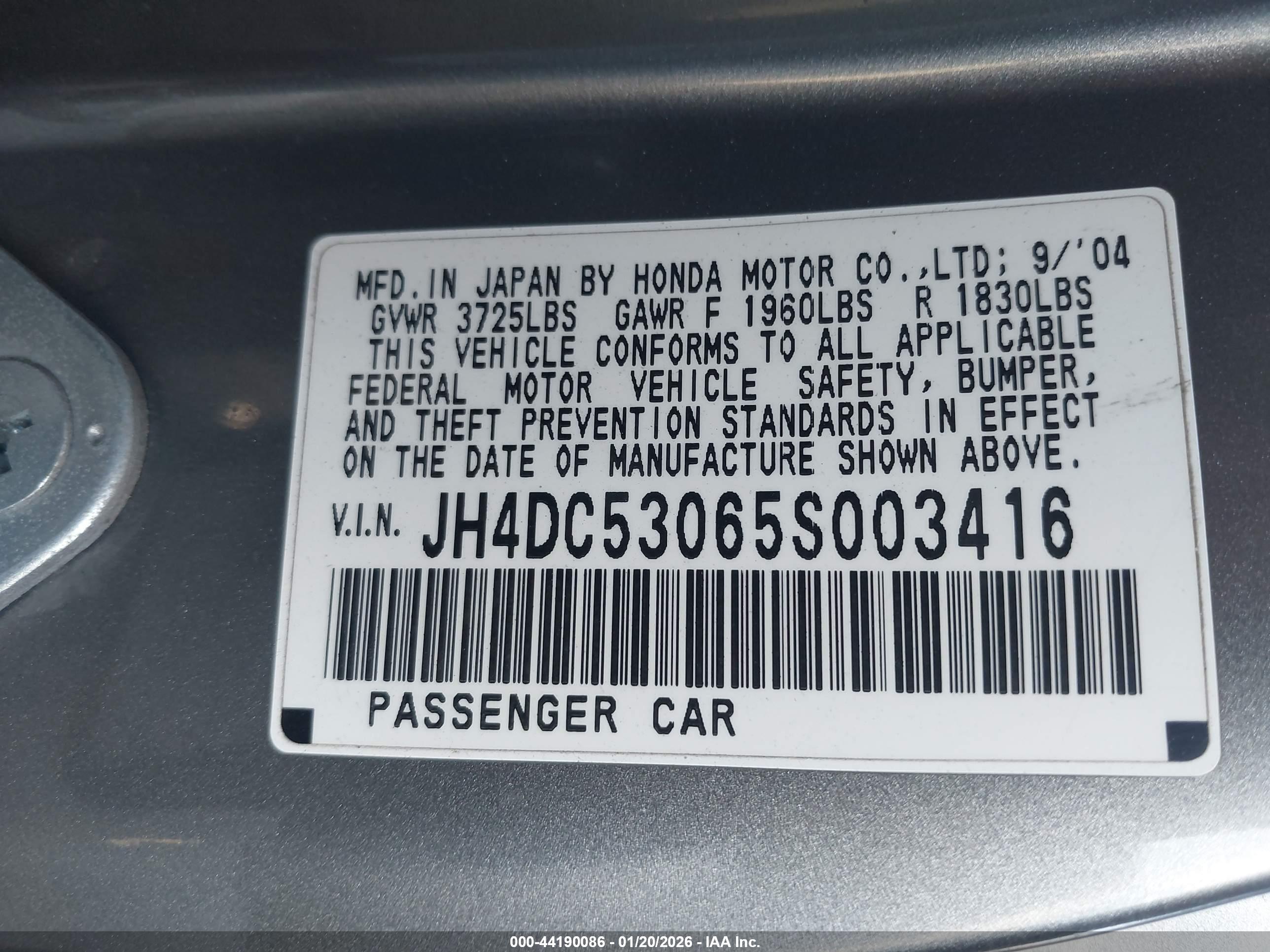 ACURA RSX image 9