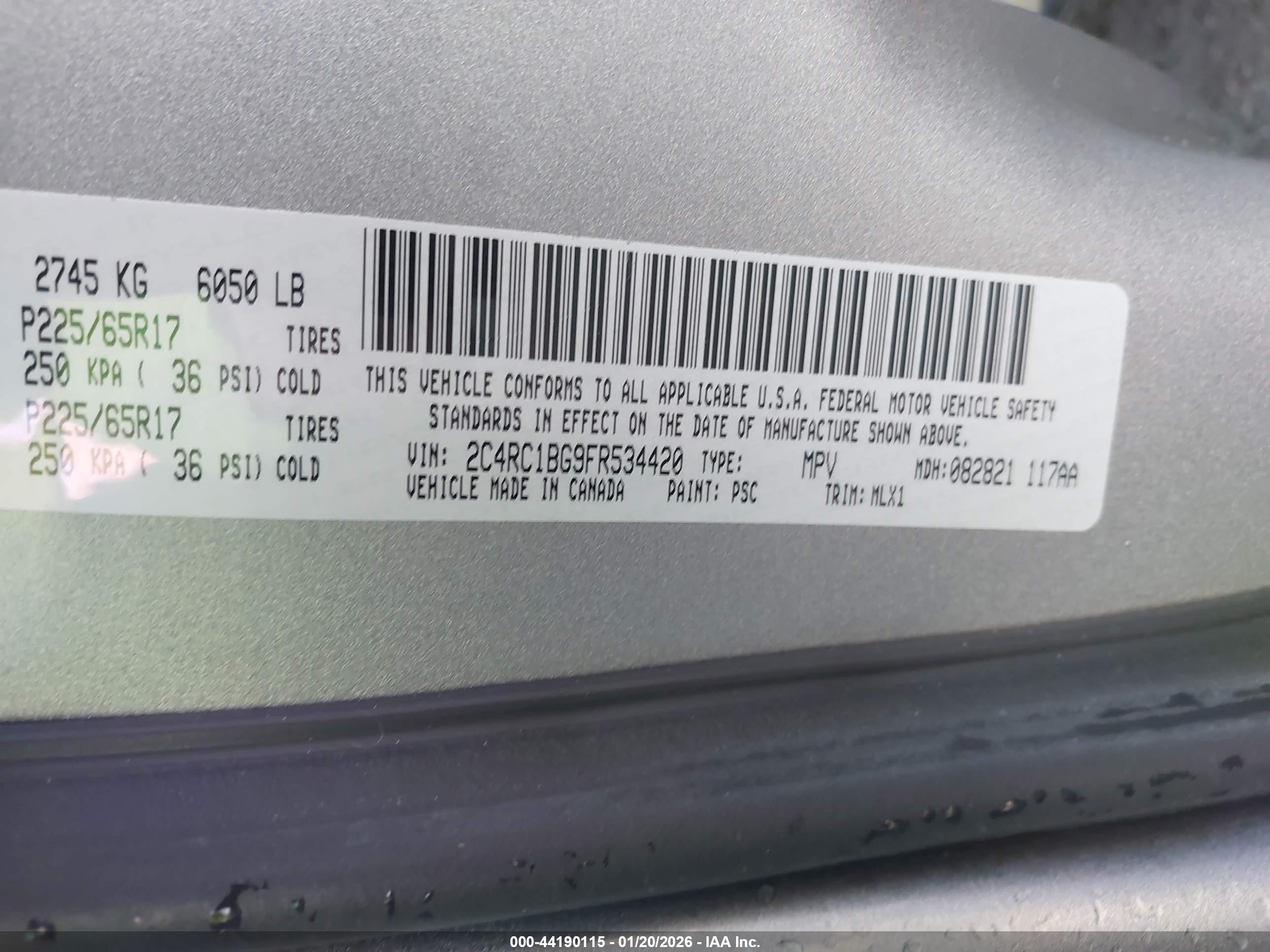 CHRYSLER TOWN image 9