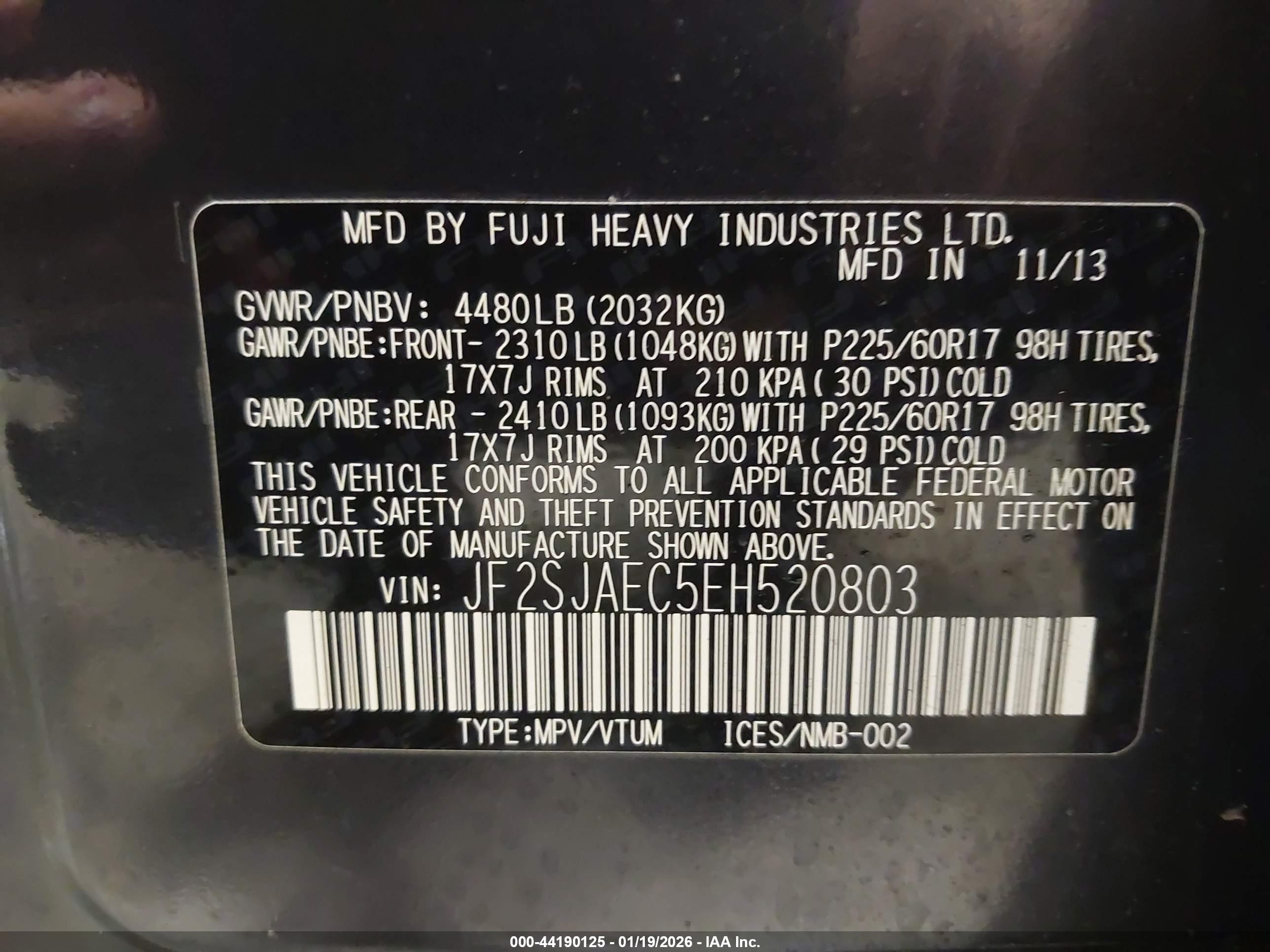 SUBARU FORESTER image 9