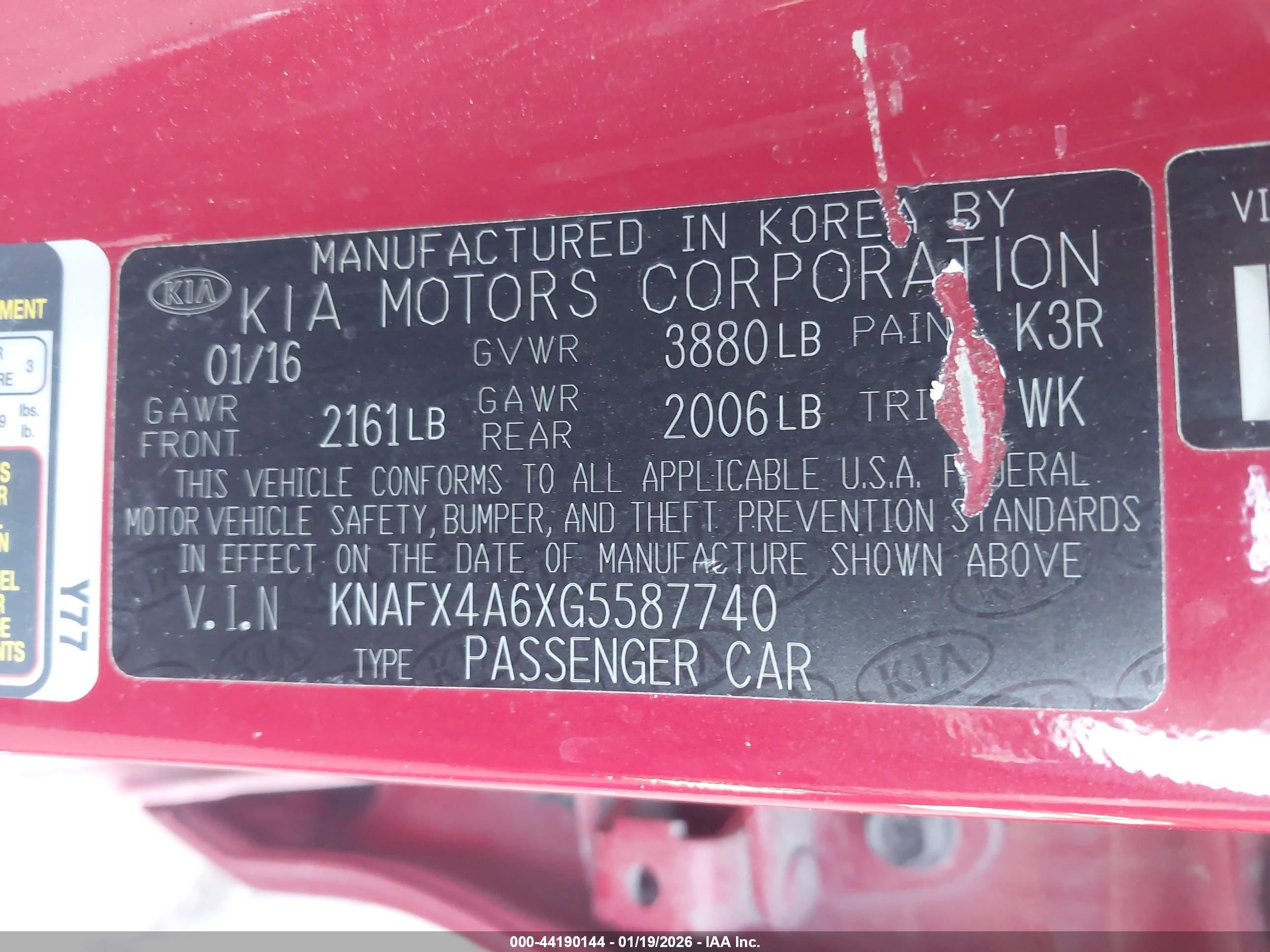 KIA FORTE image 9