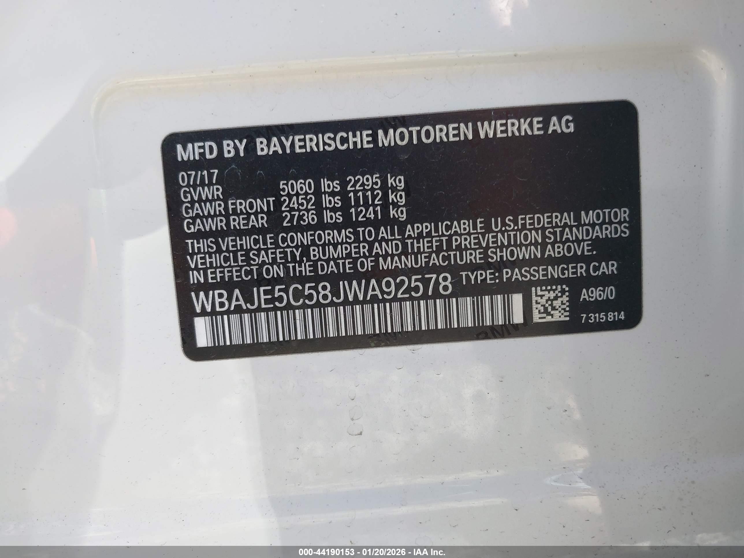 BMW 540I image 9
