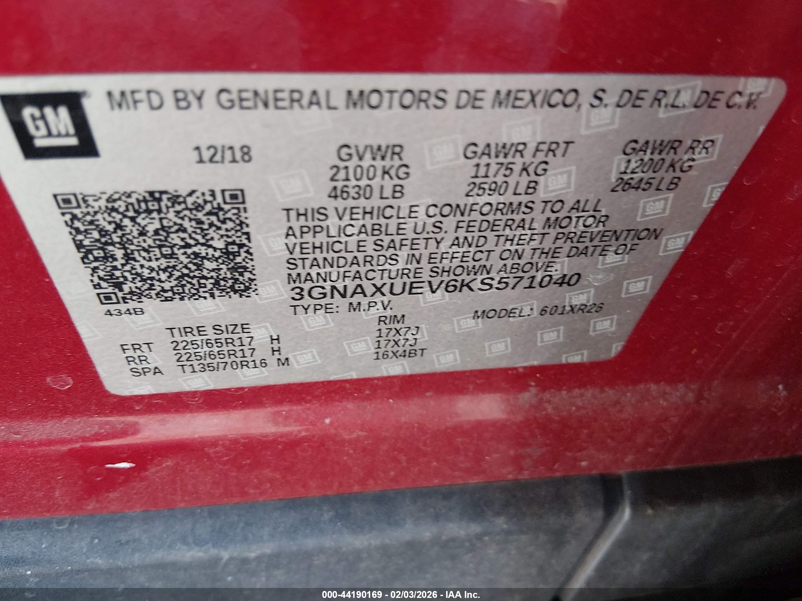 CHEVROLET EQUINOX image 9