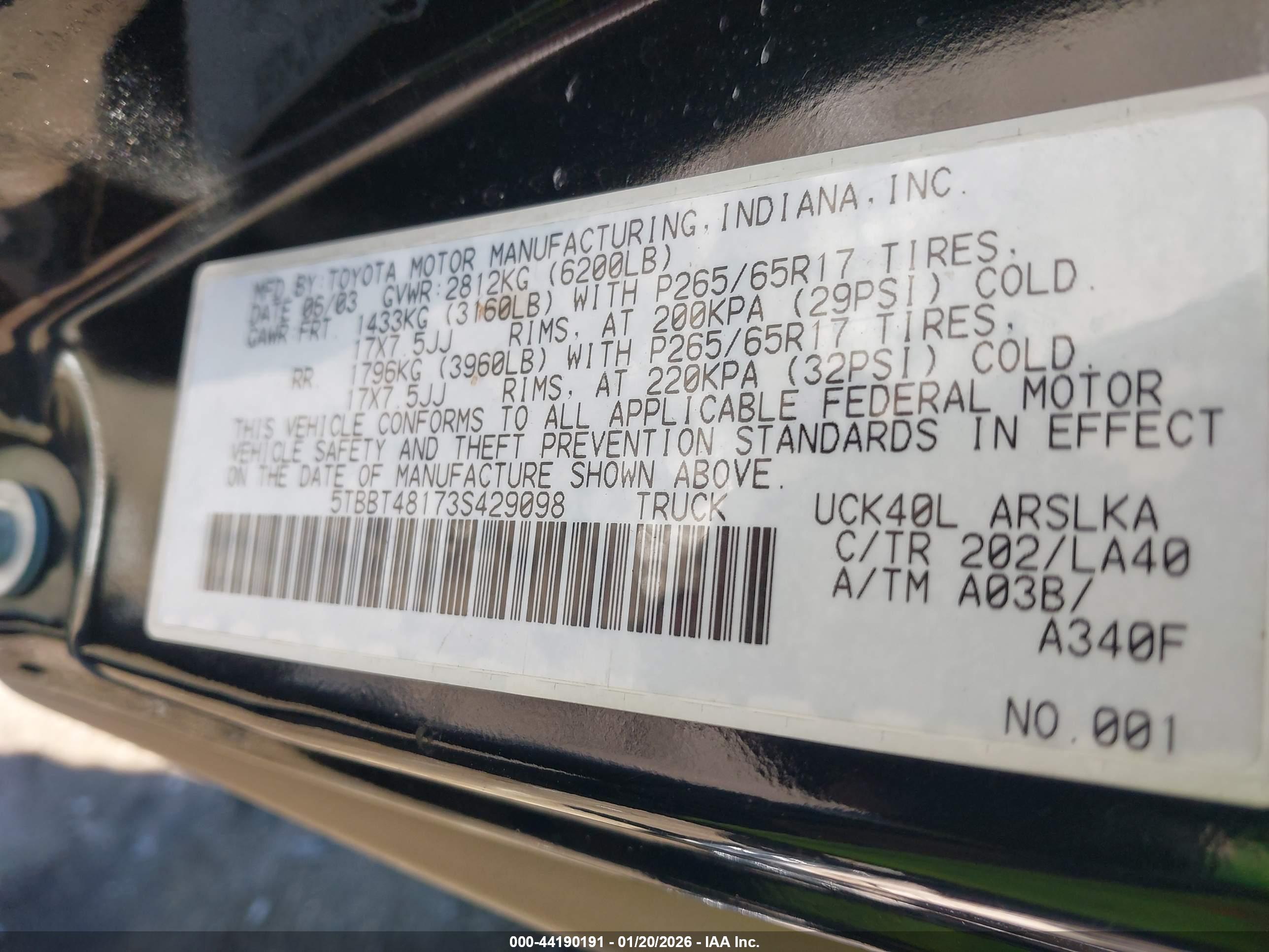 TOYOTA TUNDRA image 9