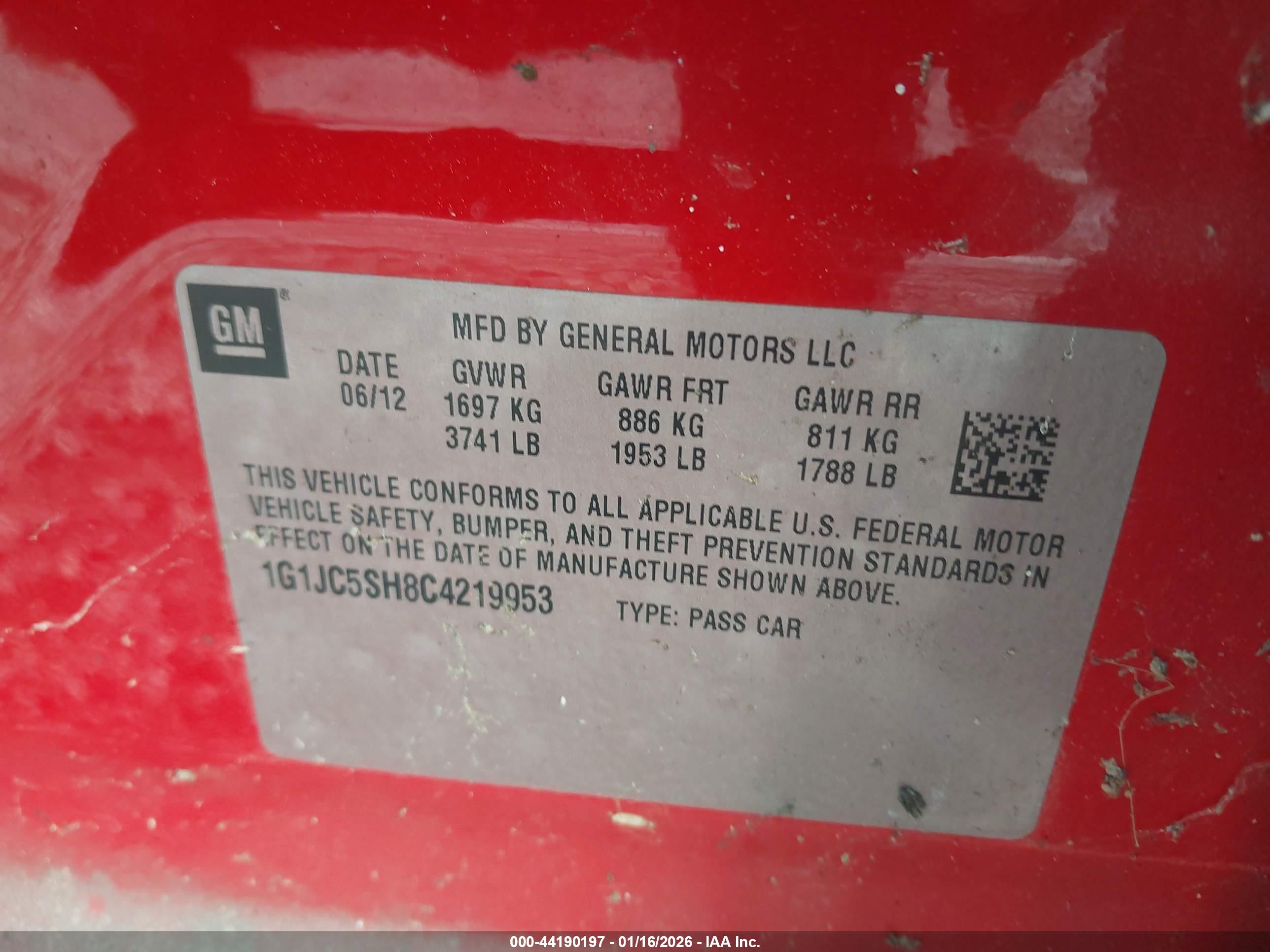 CHEVROLET SONIC image 9