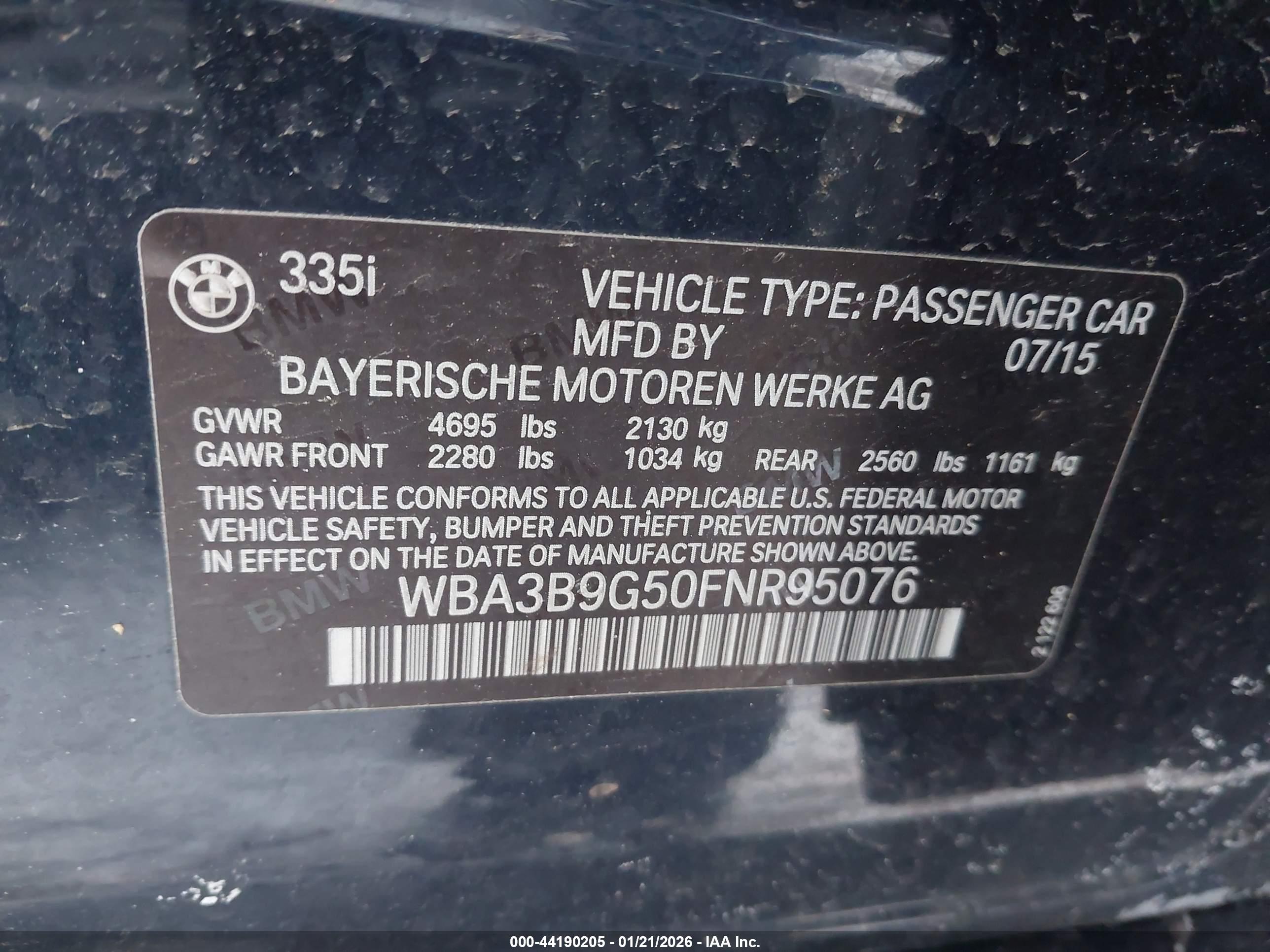 BMW 335I image 9