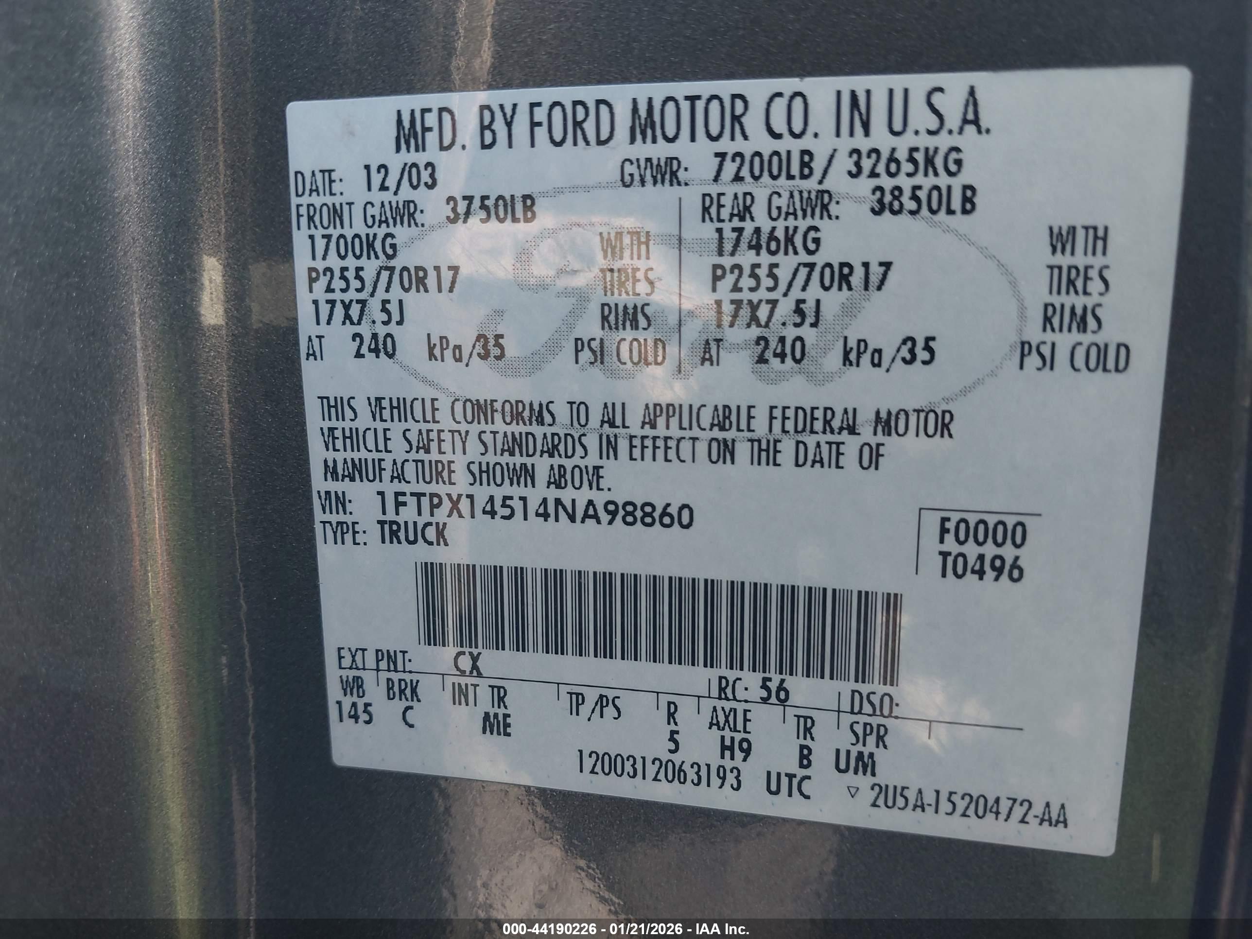 FORD F-150 image 9