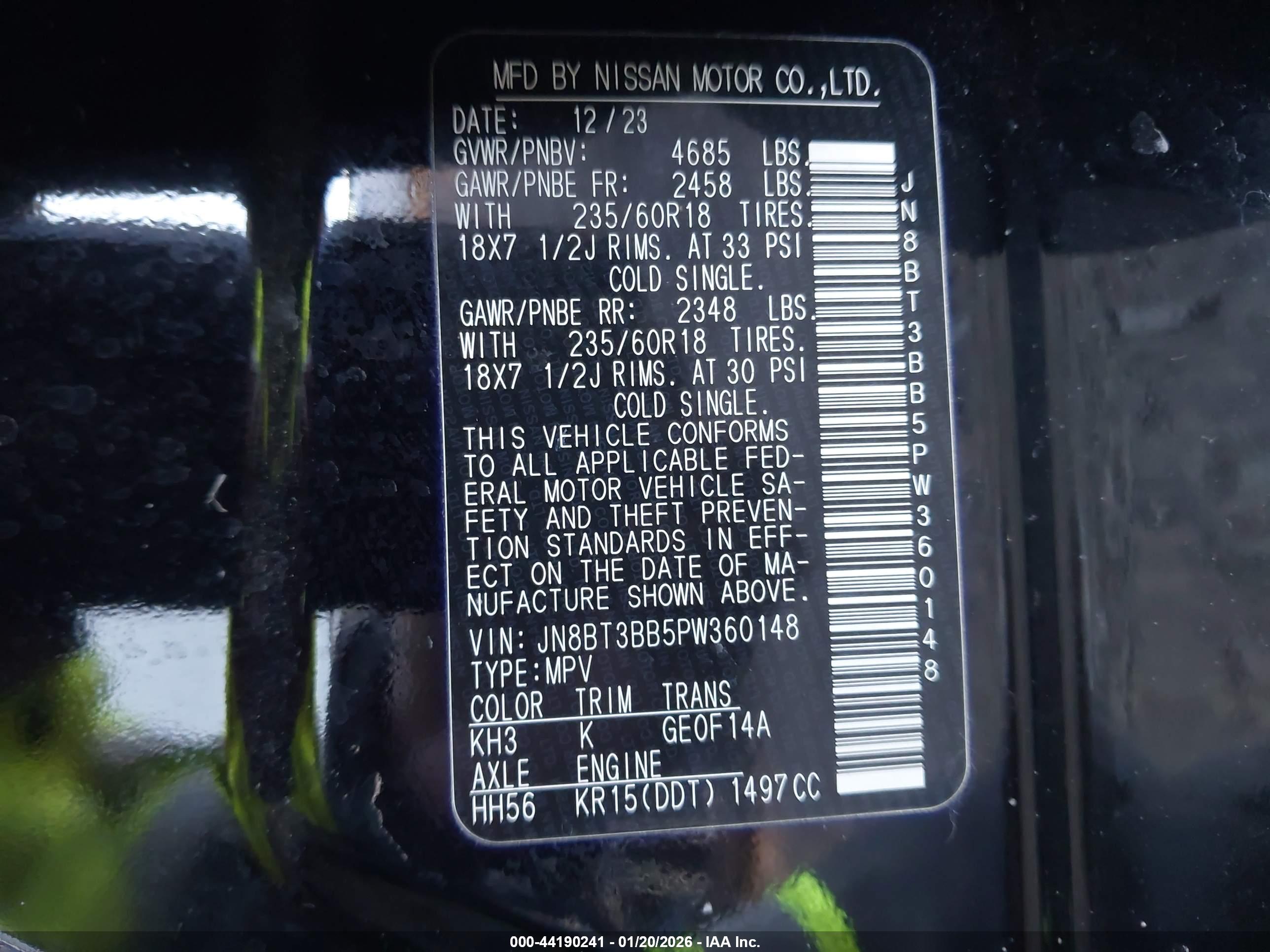 NISSAN ROGUE image 9