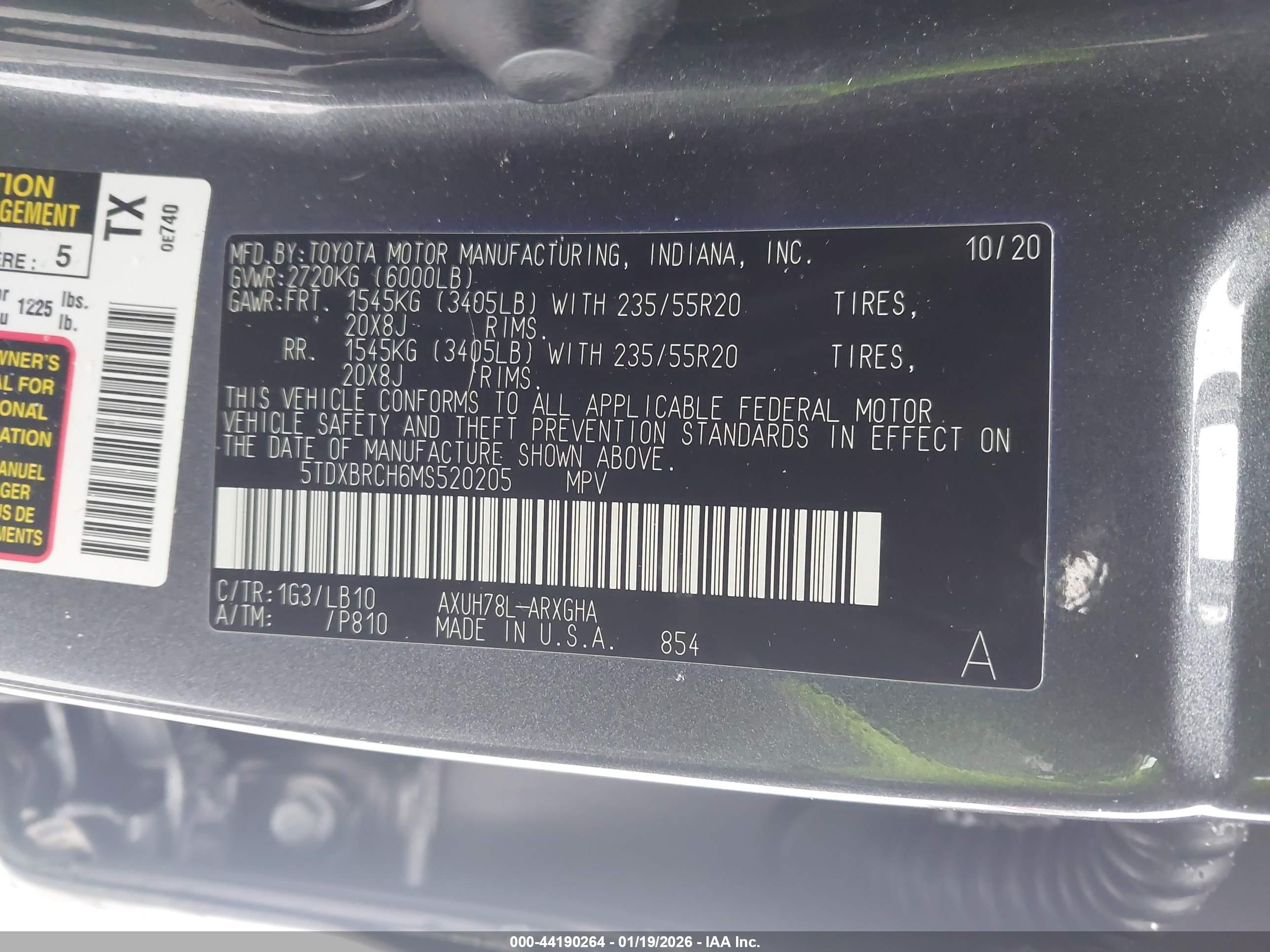 TOYOTA HIGHLANDER image 9