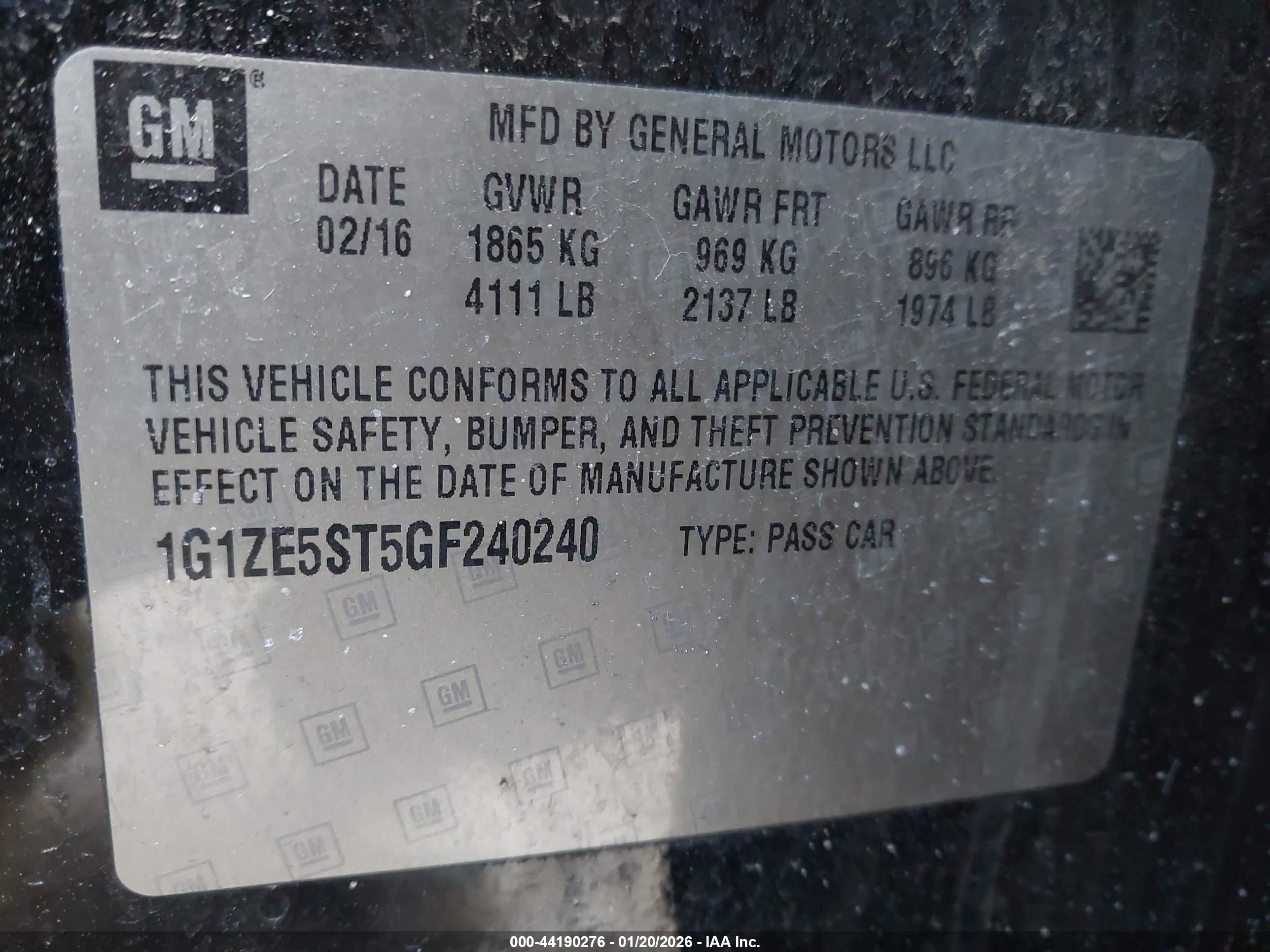 CHEVROLET MALIBU image 9