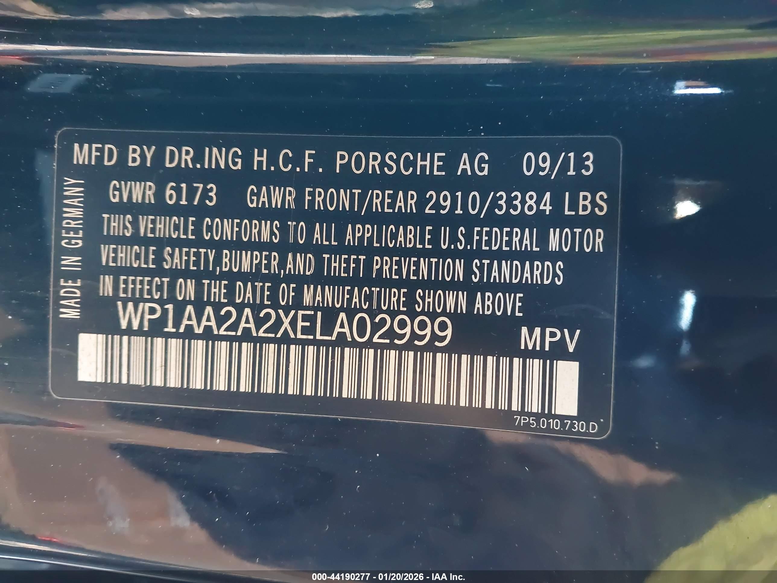 PORSCHE CAYENNE image 9
