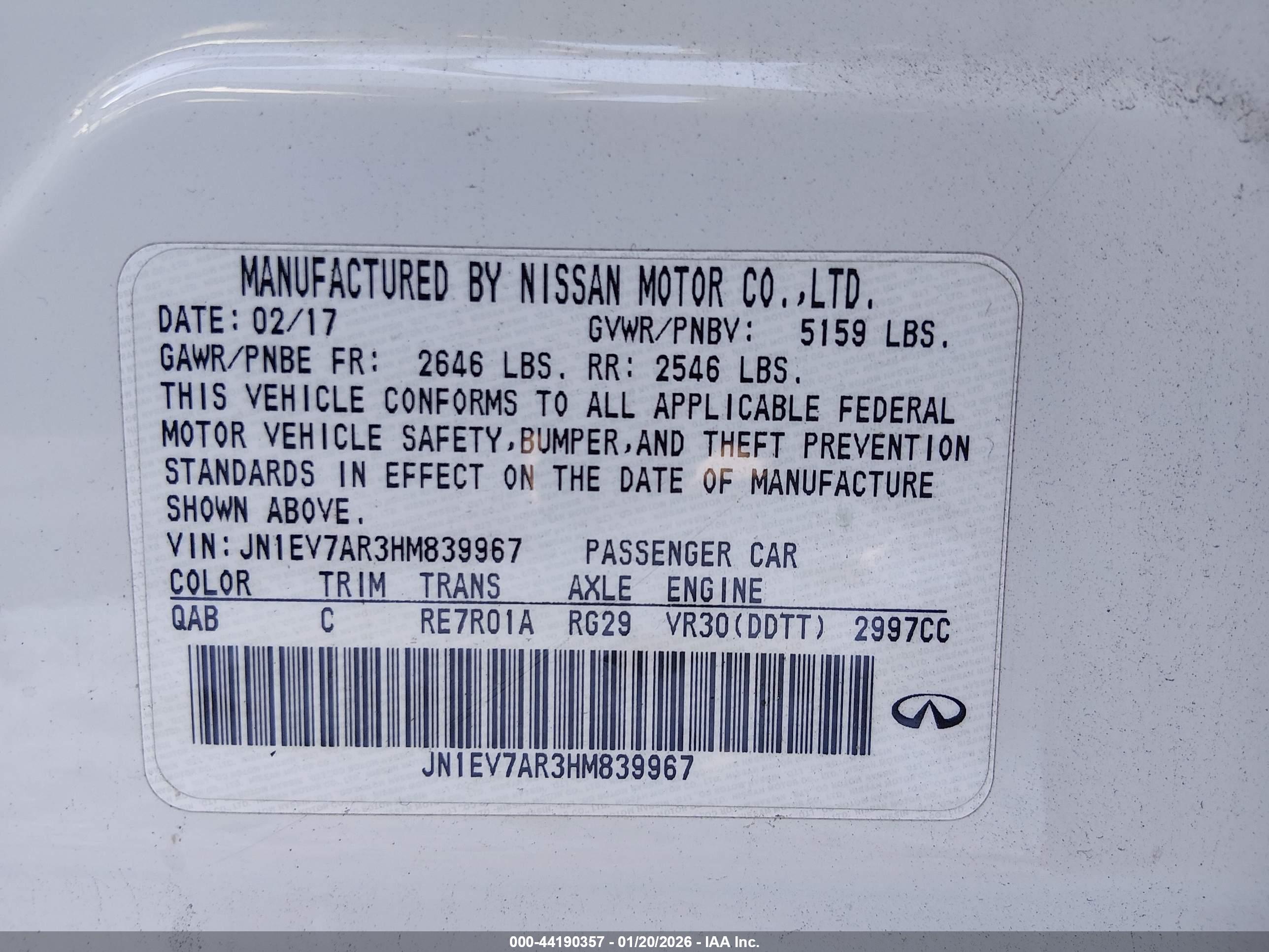 INFINITI Q50 image 9