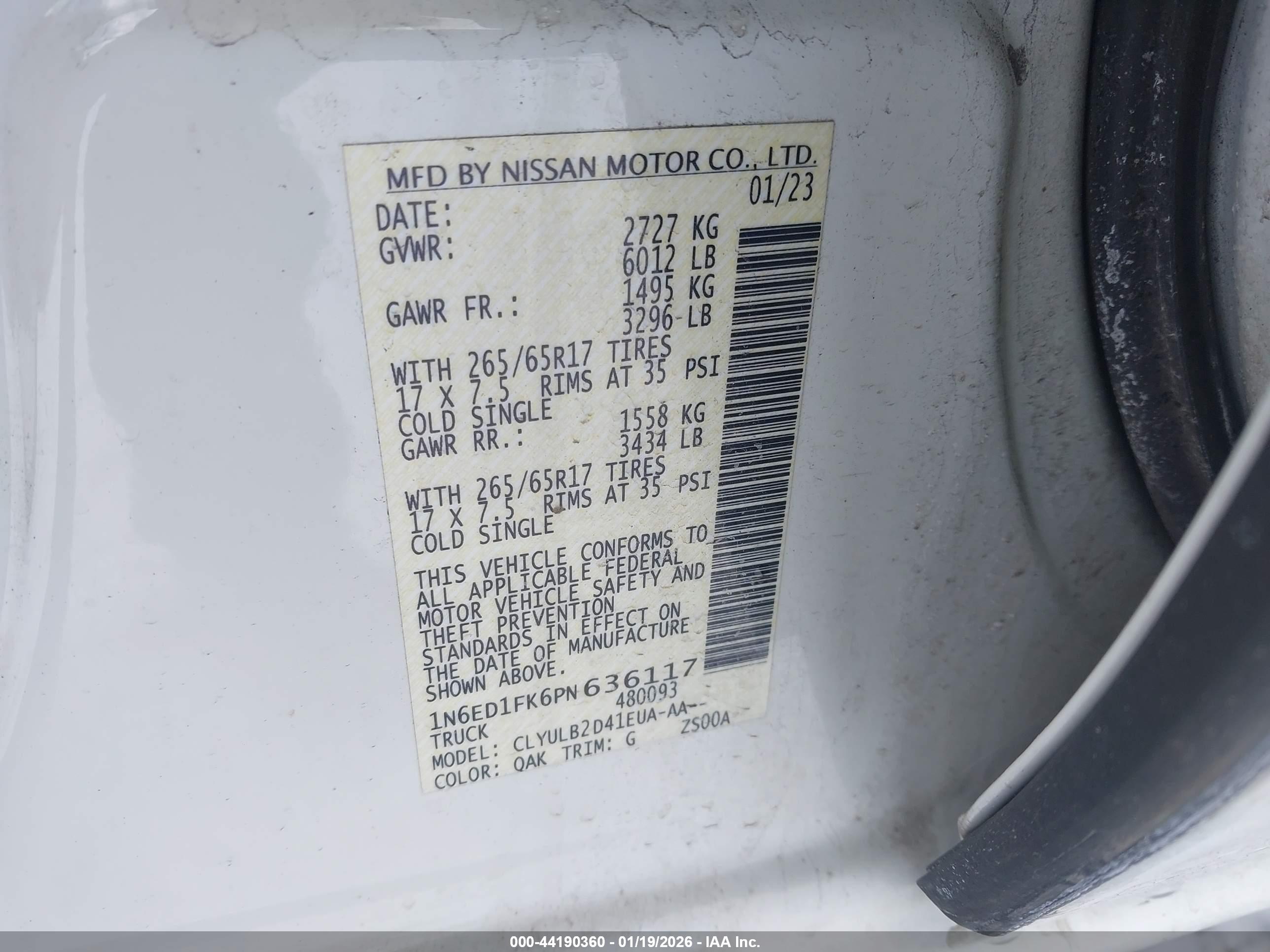 NISSAN FRONTIER image 9