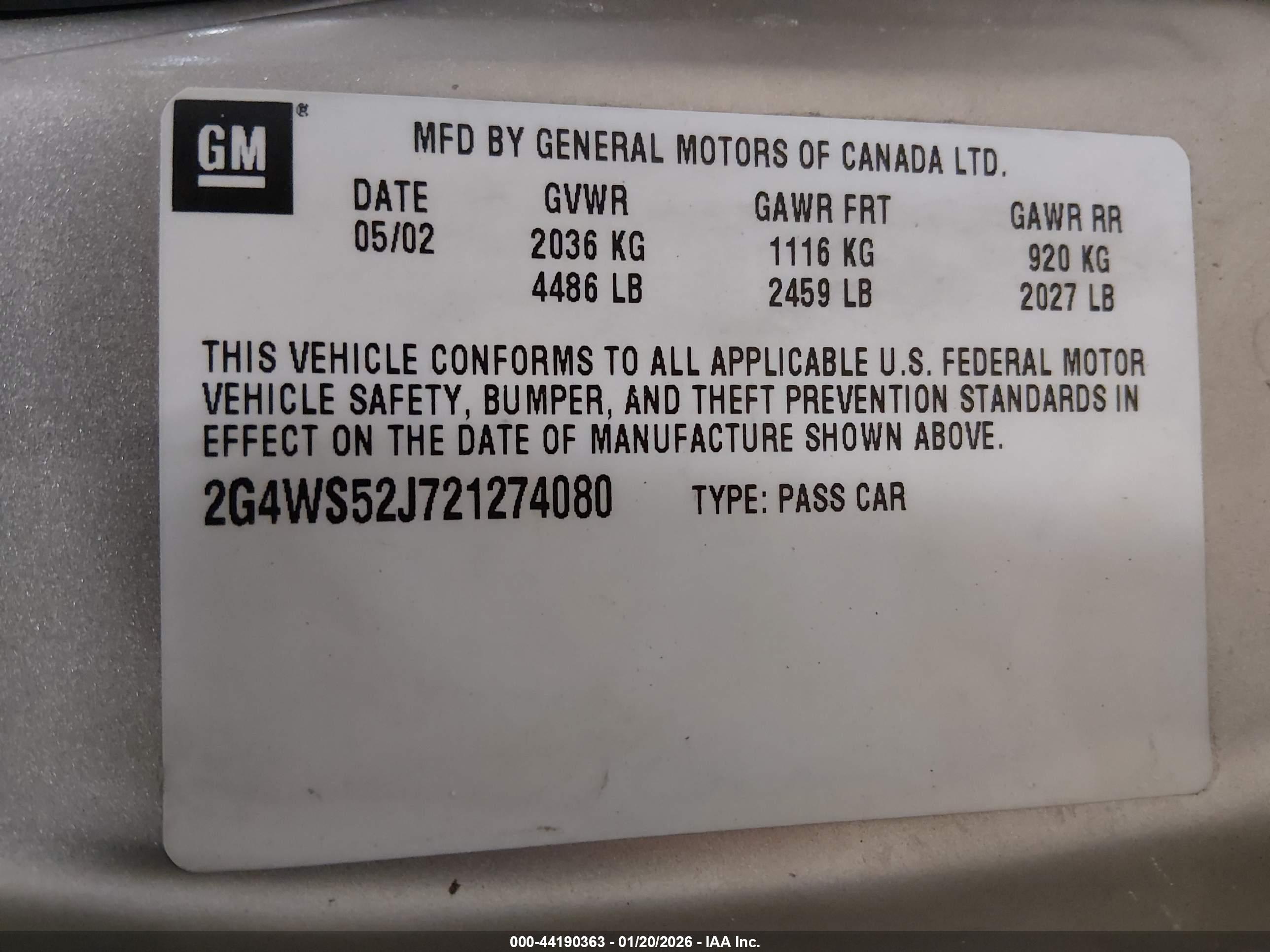 BUICK CENTURY image 9
