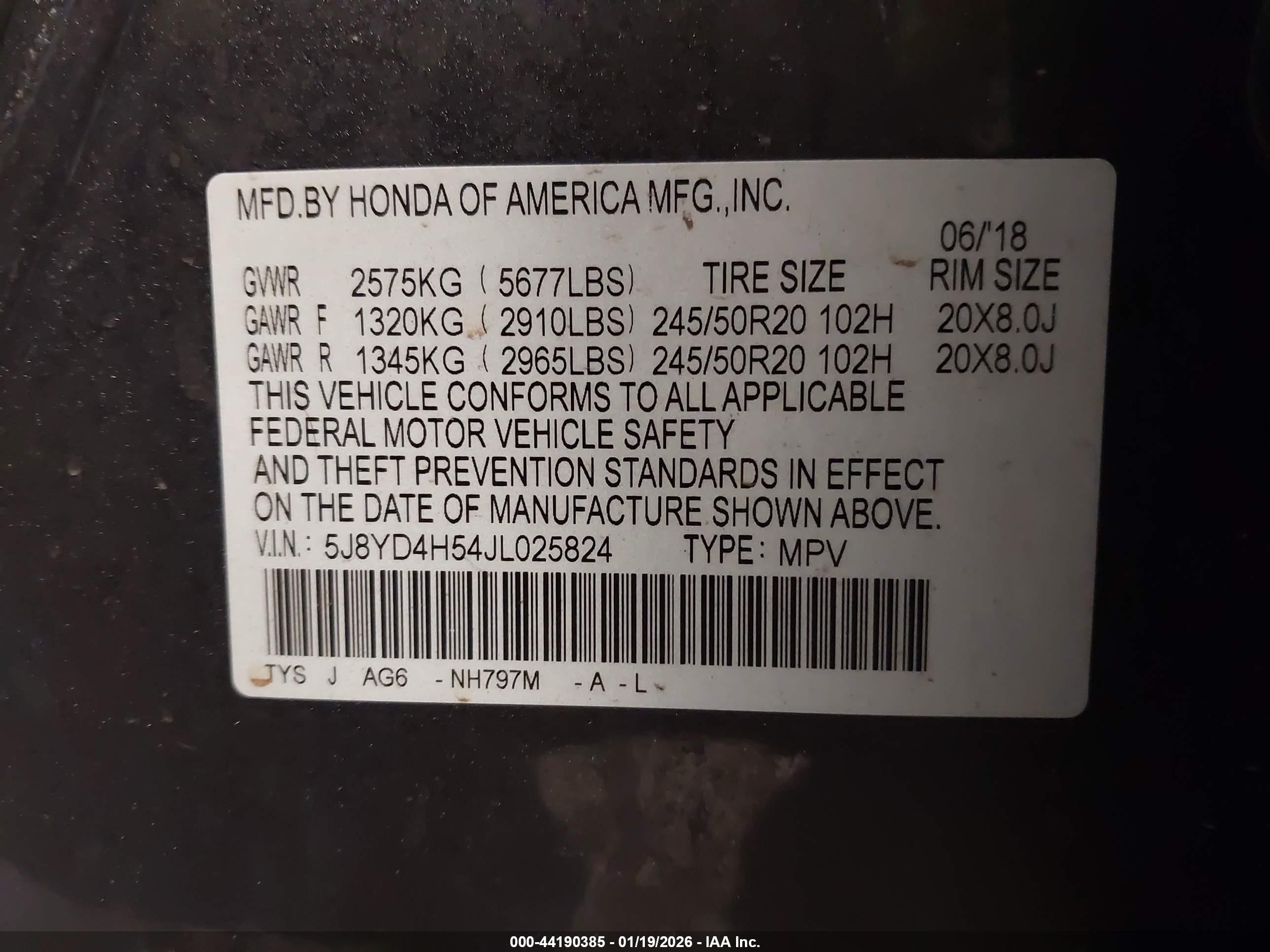 ACURA MDX image 9
