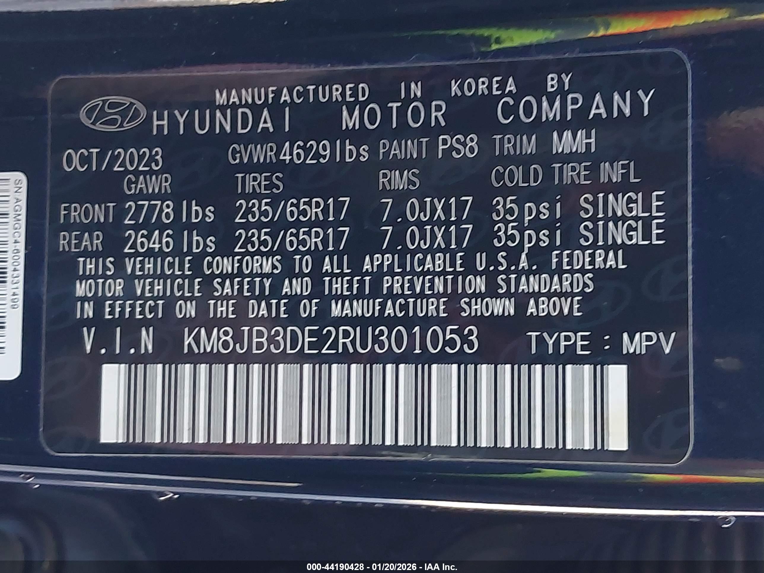 HYUNDAI TUCSON image 9