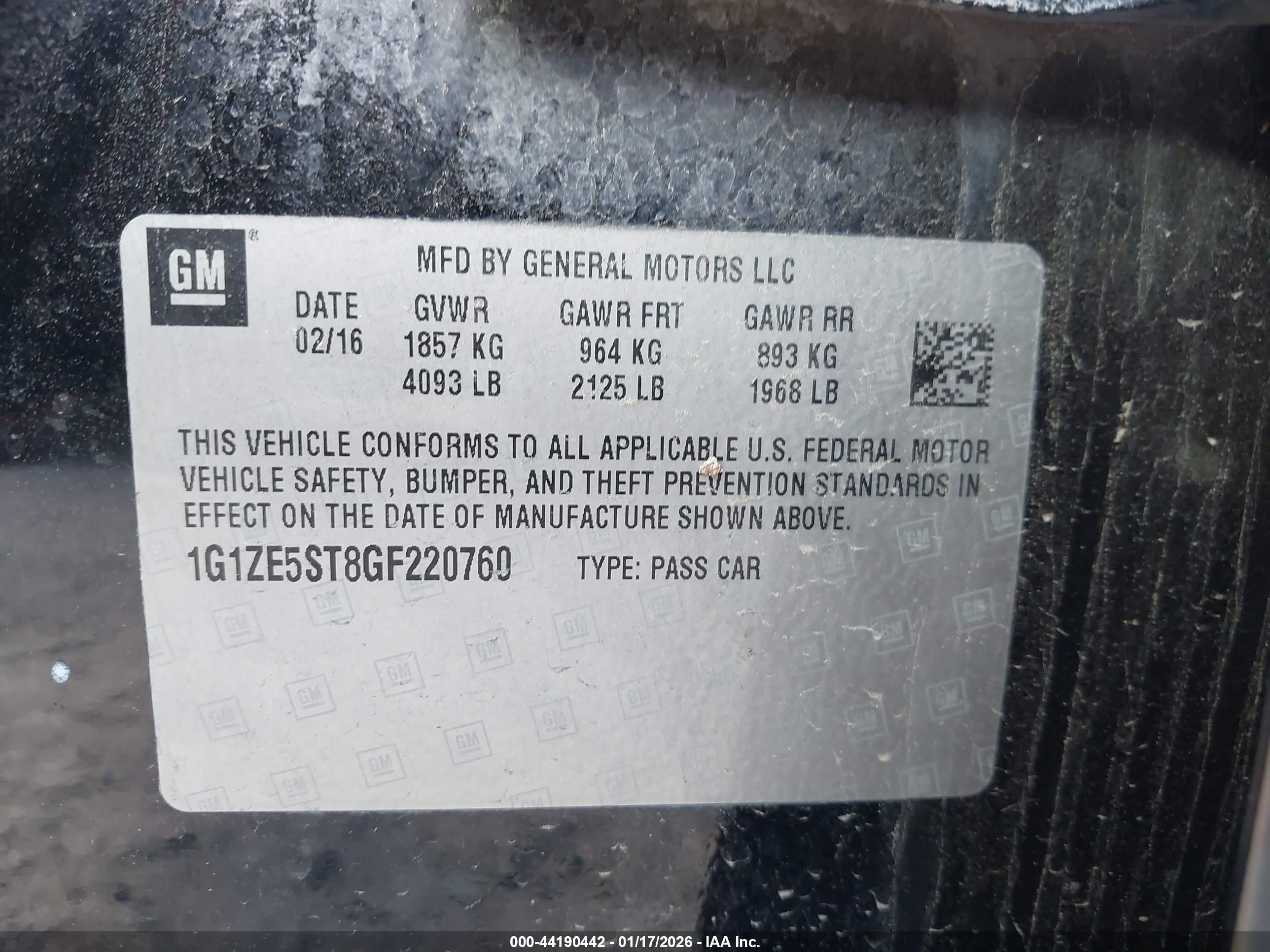 CHEVROLET MALIBU image 9
