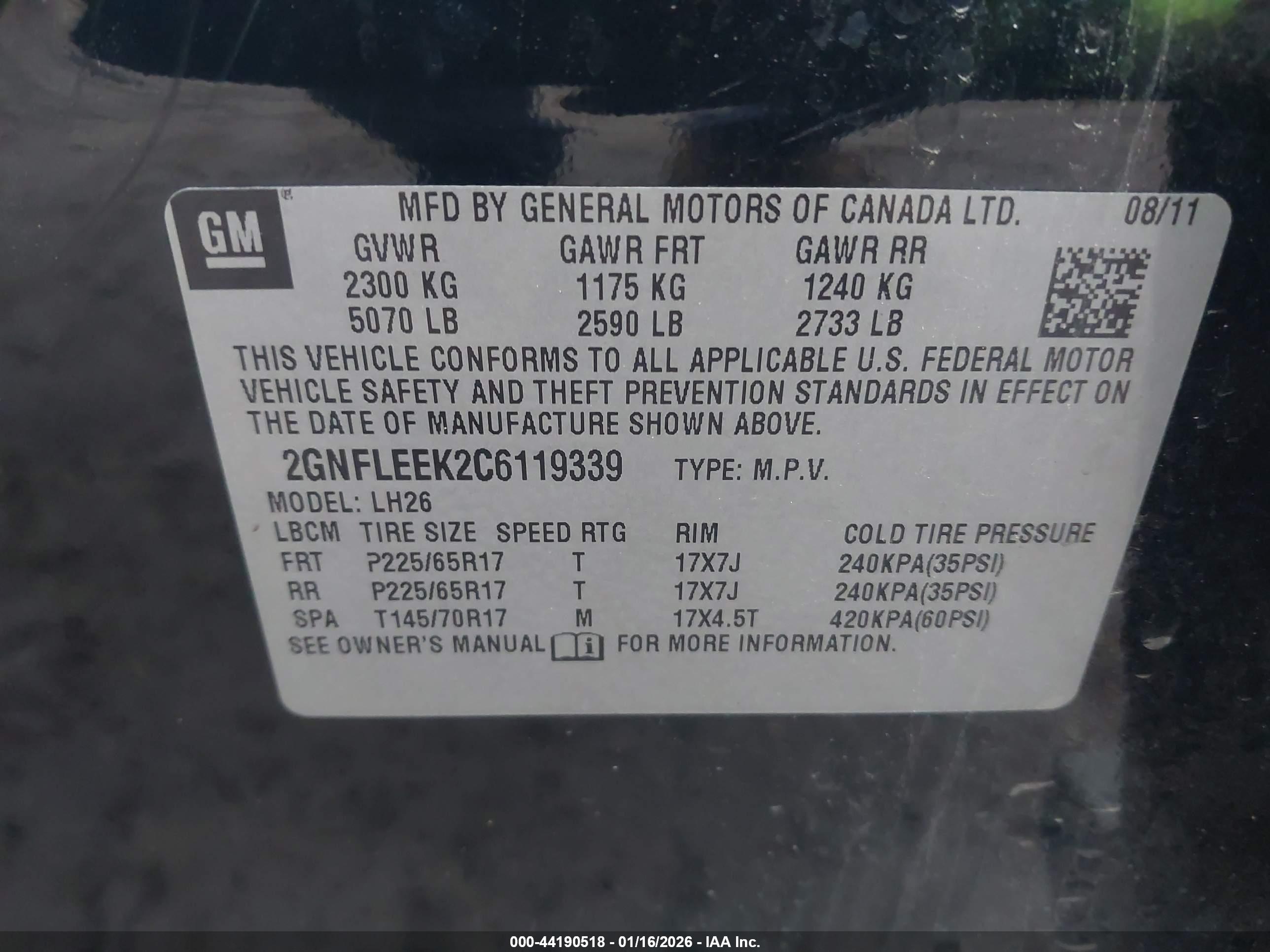 CHEVROLET EQUINOX image 9