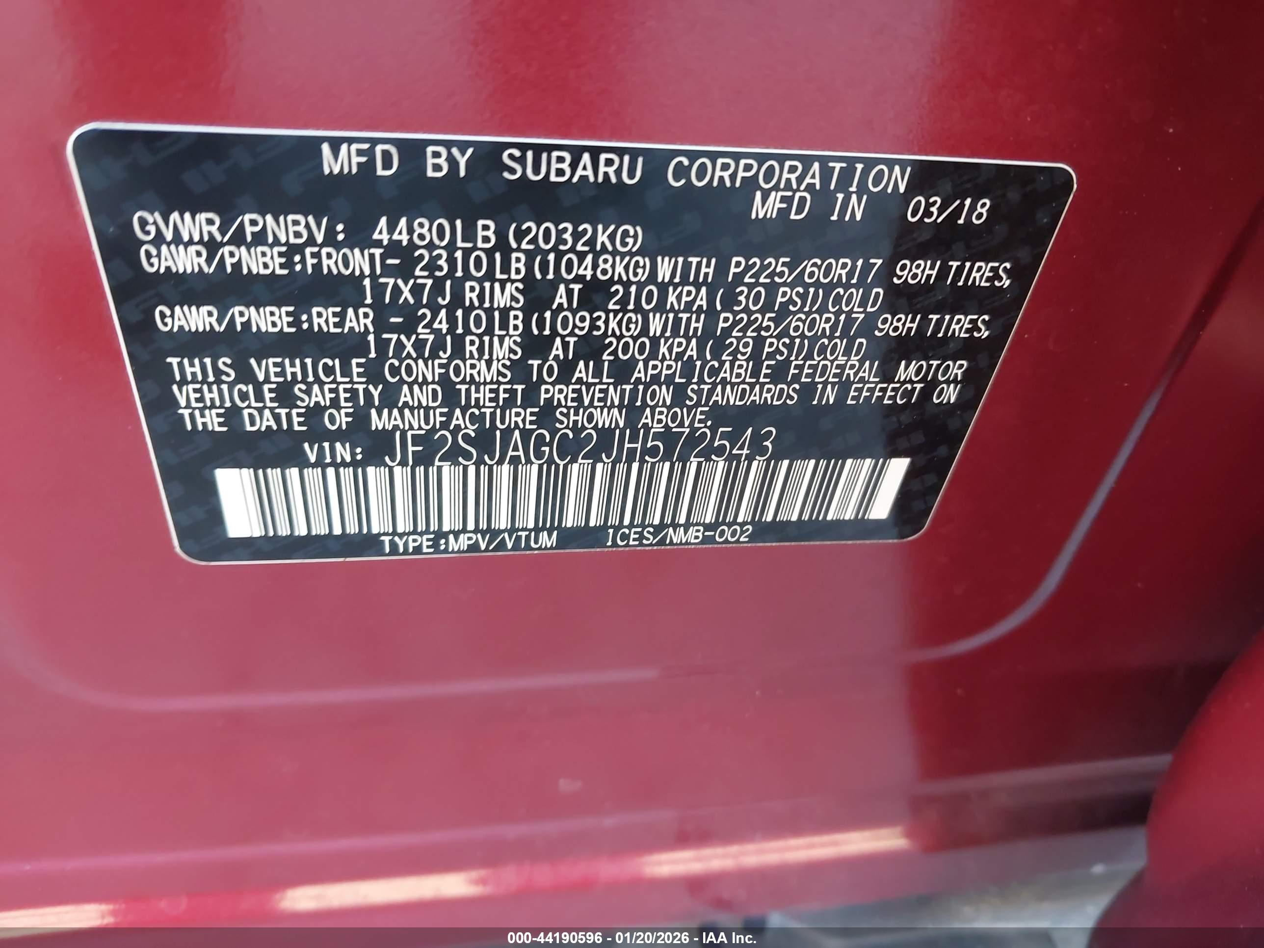 SUBARU FORESTER image 9