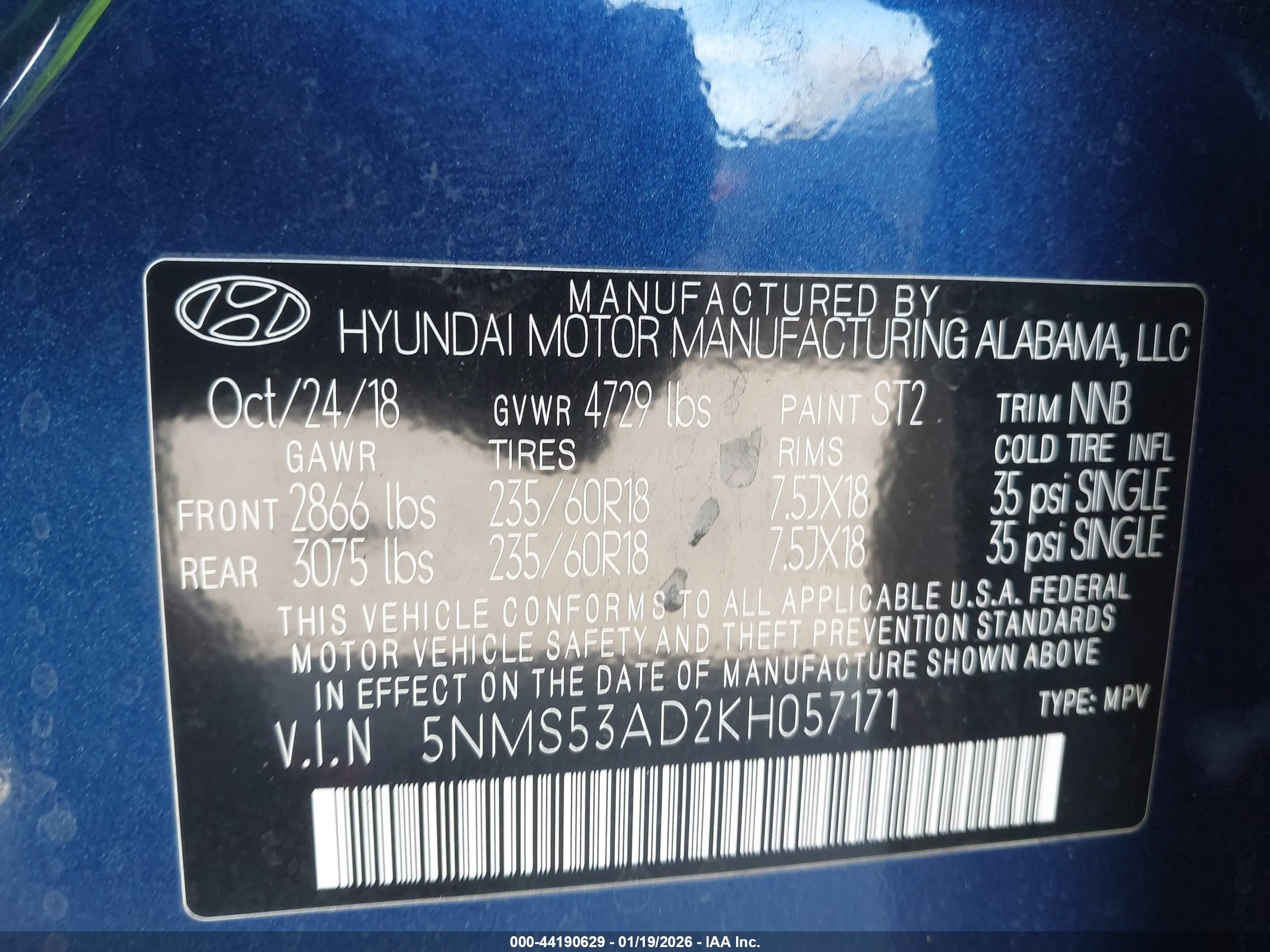 HYUNDAI SANTA image 9