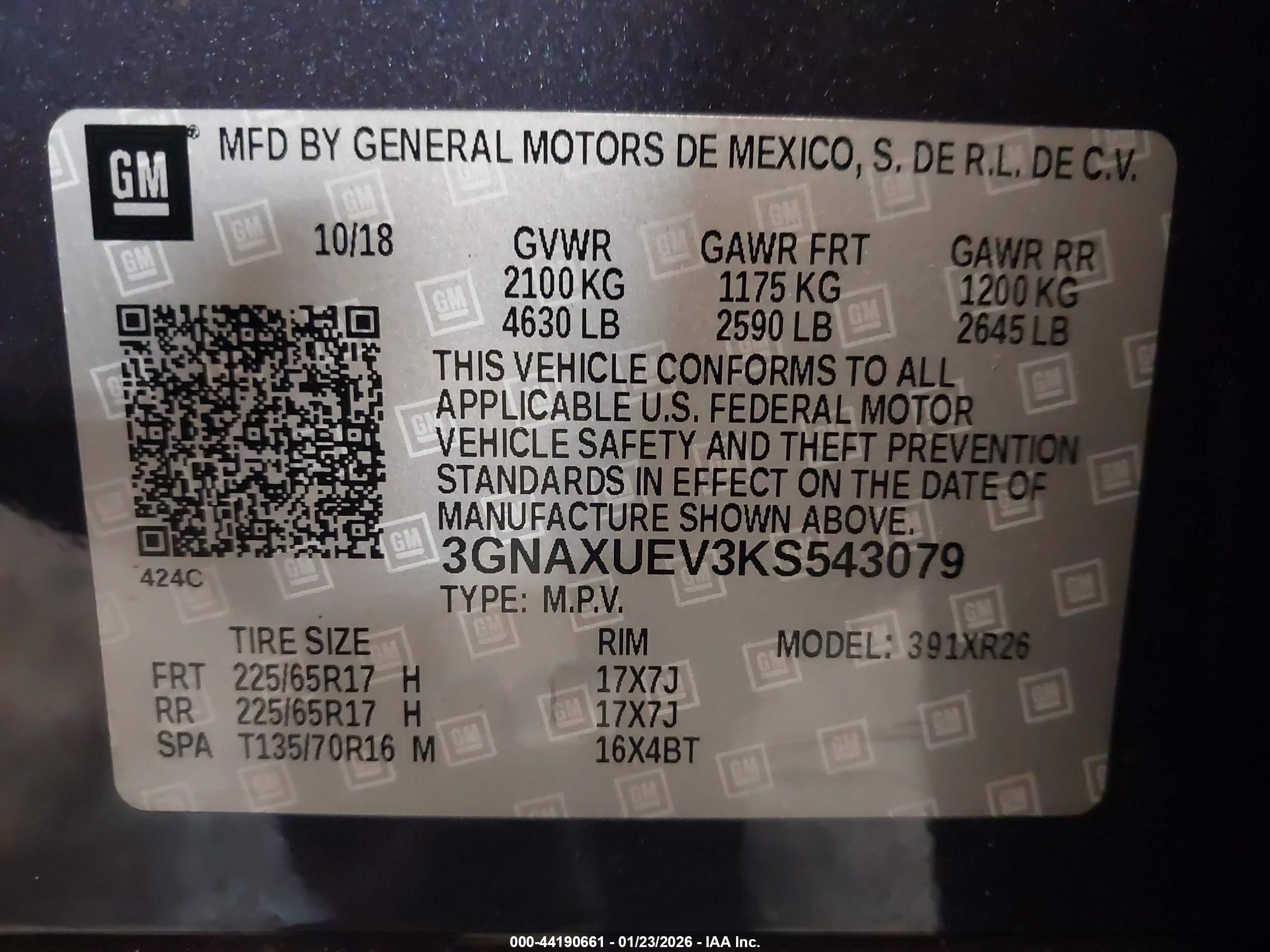 CHEVROLET EQUINOX image 9
