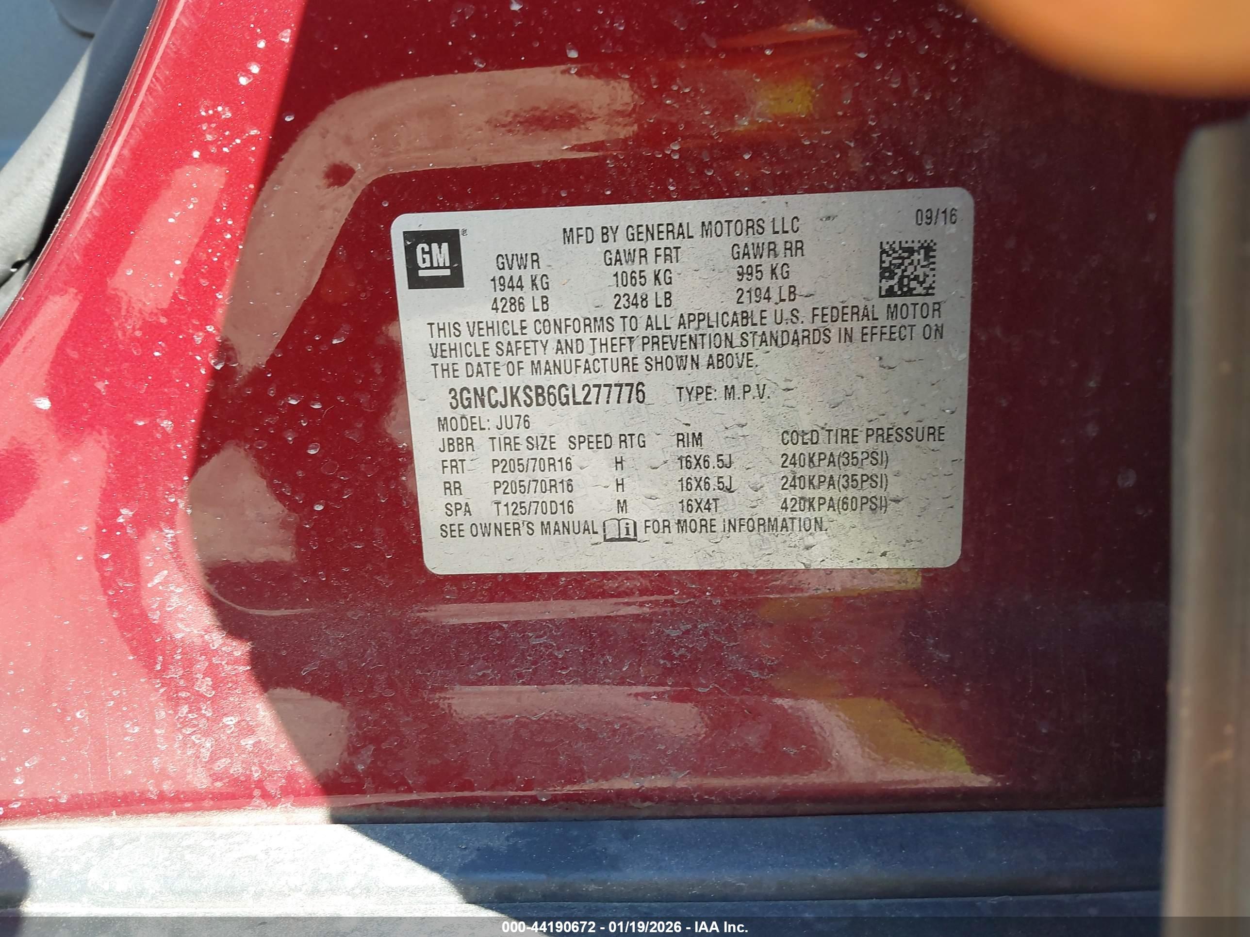 CHEVROLET TRAX image 9