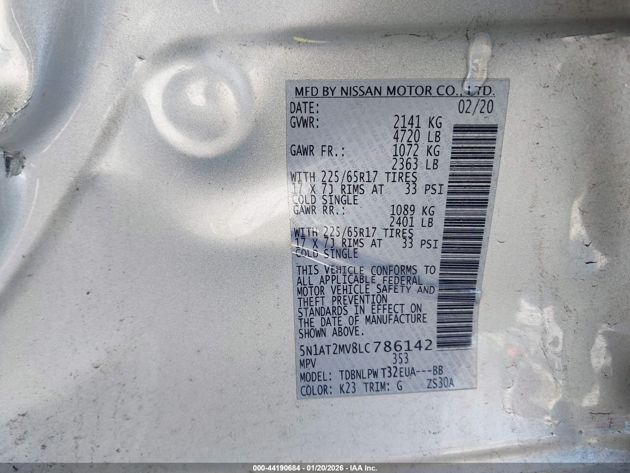 NISSAN ROGUE image 9