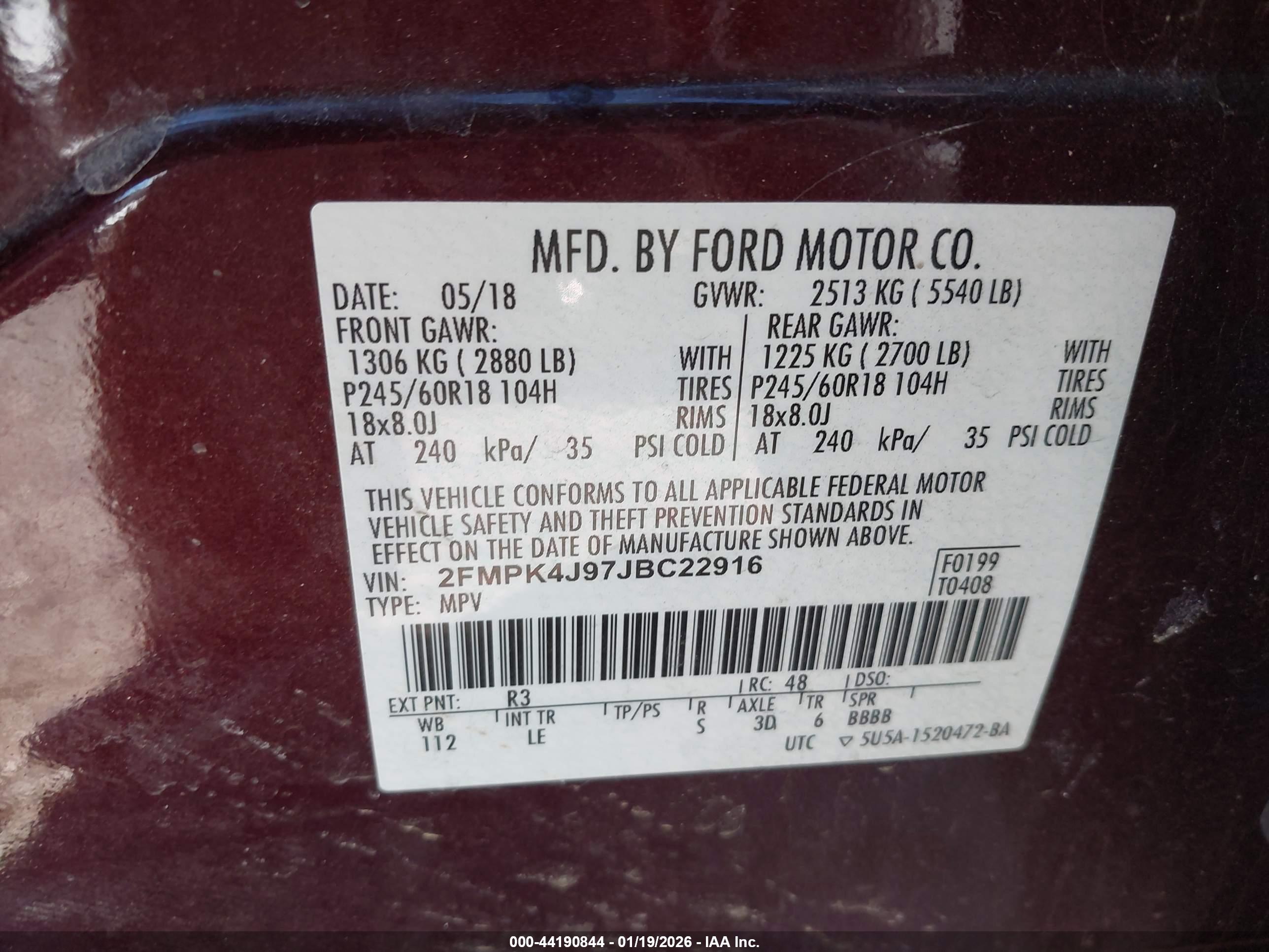 FORD EDGE image 9