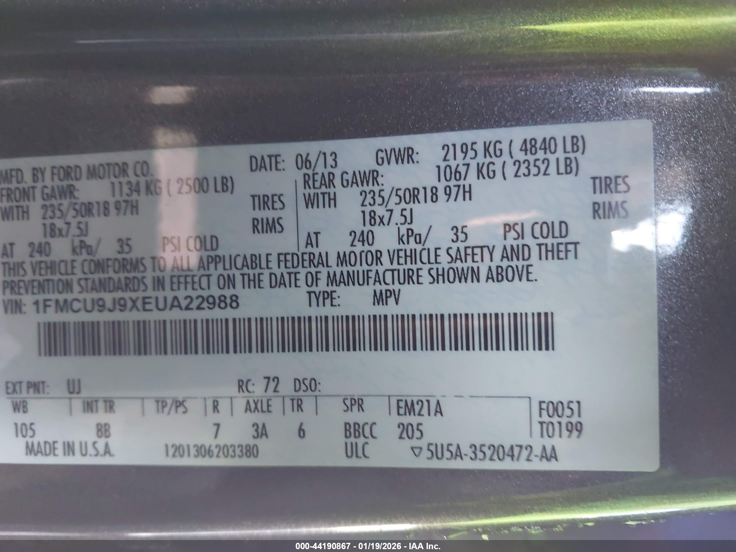 FORD ESCAPE image 9