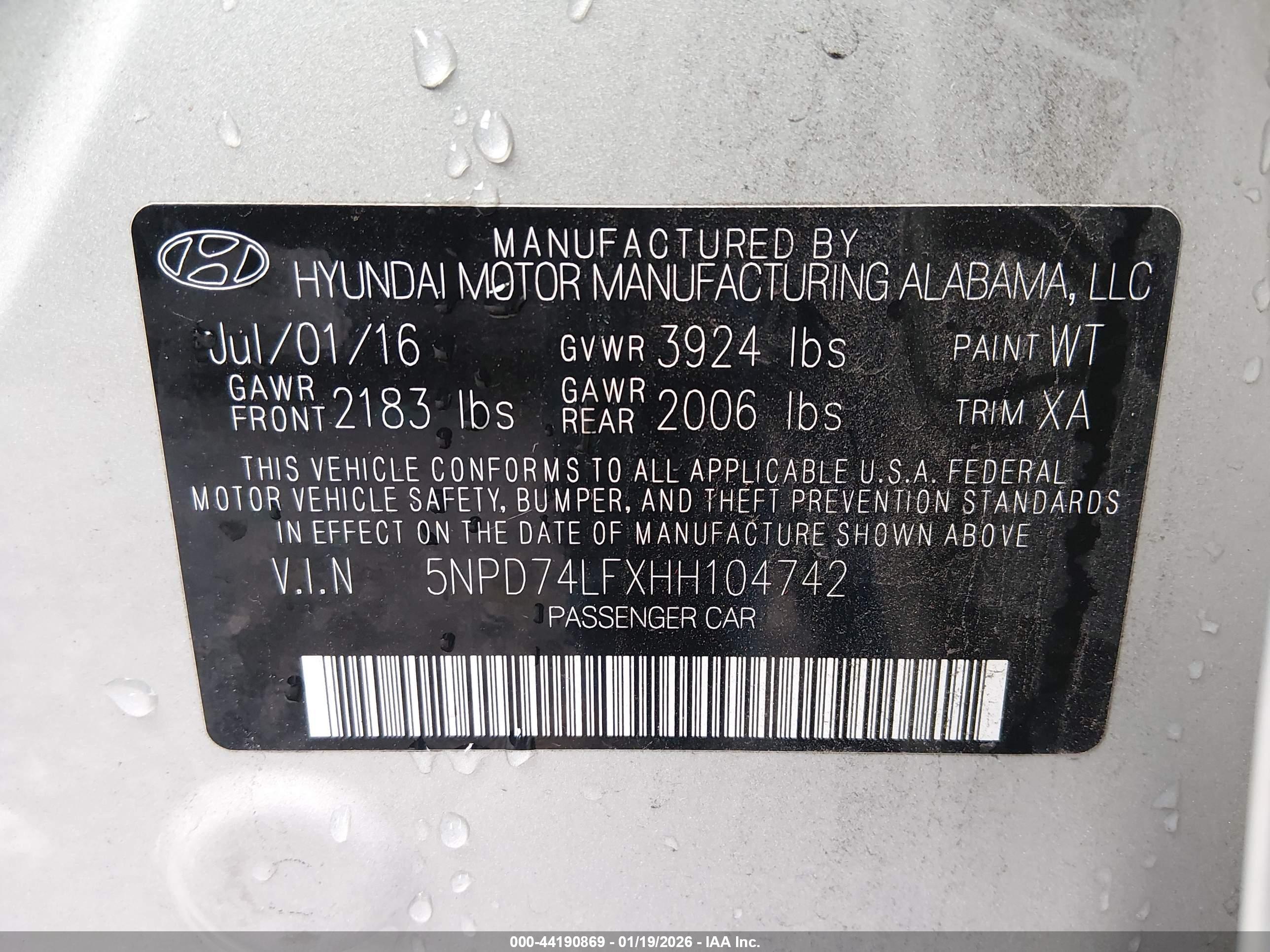 HYUNDAI ELANTRA image 9
