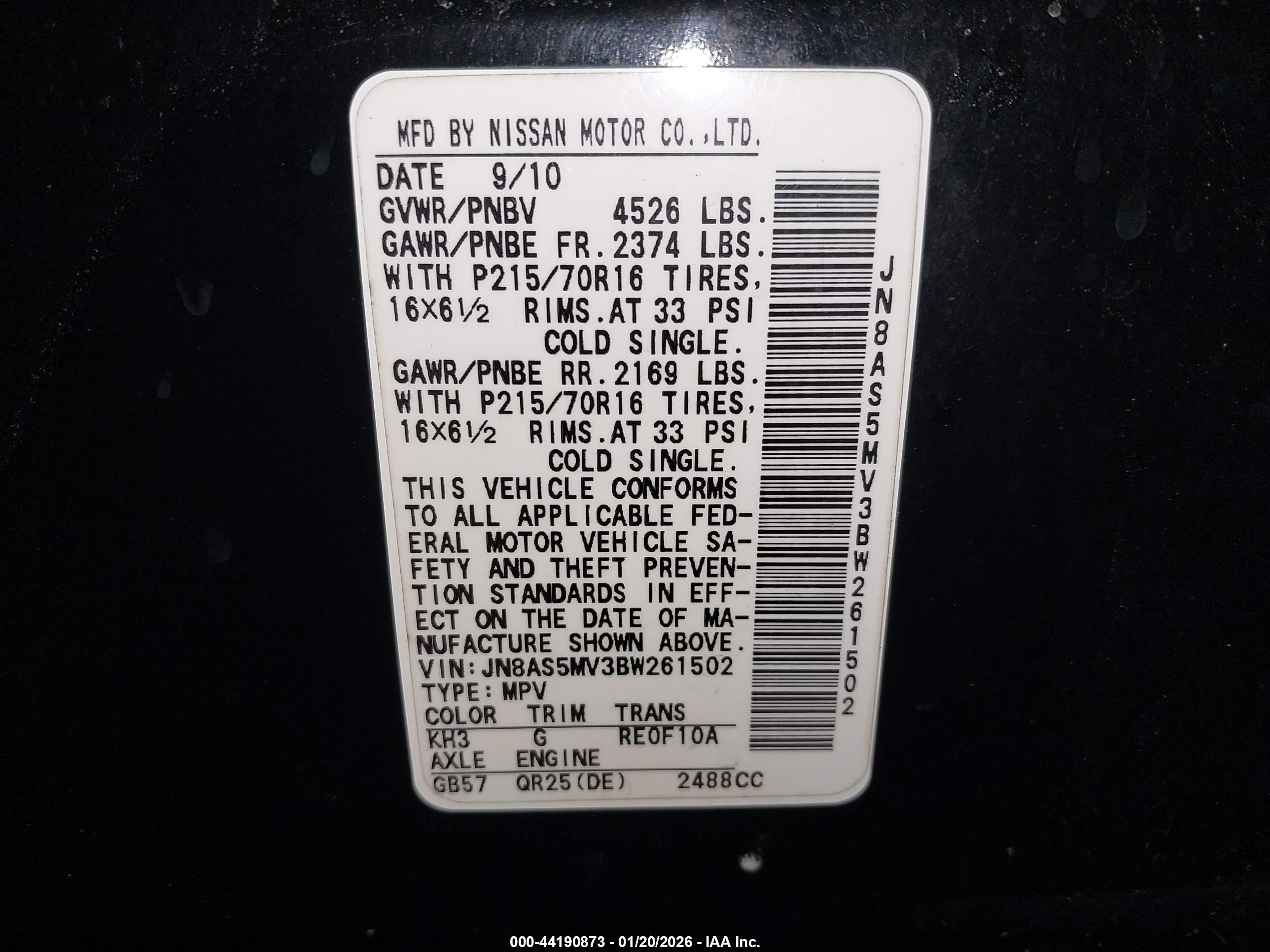 NISSAN ROGUE image 9