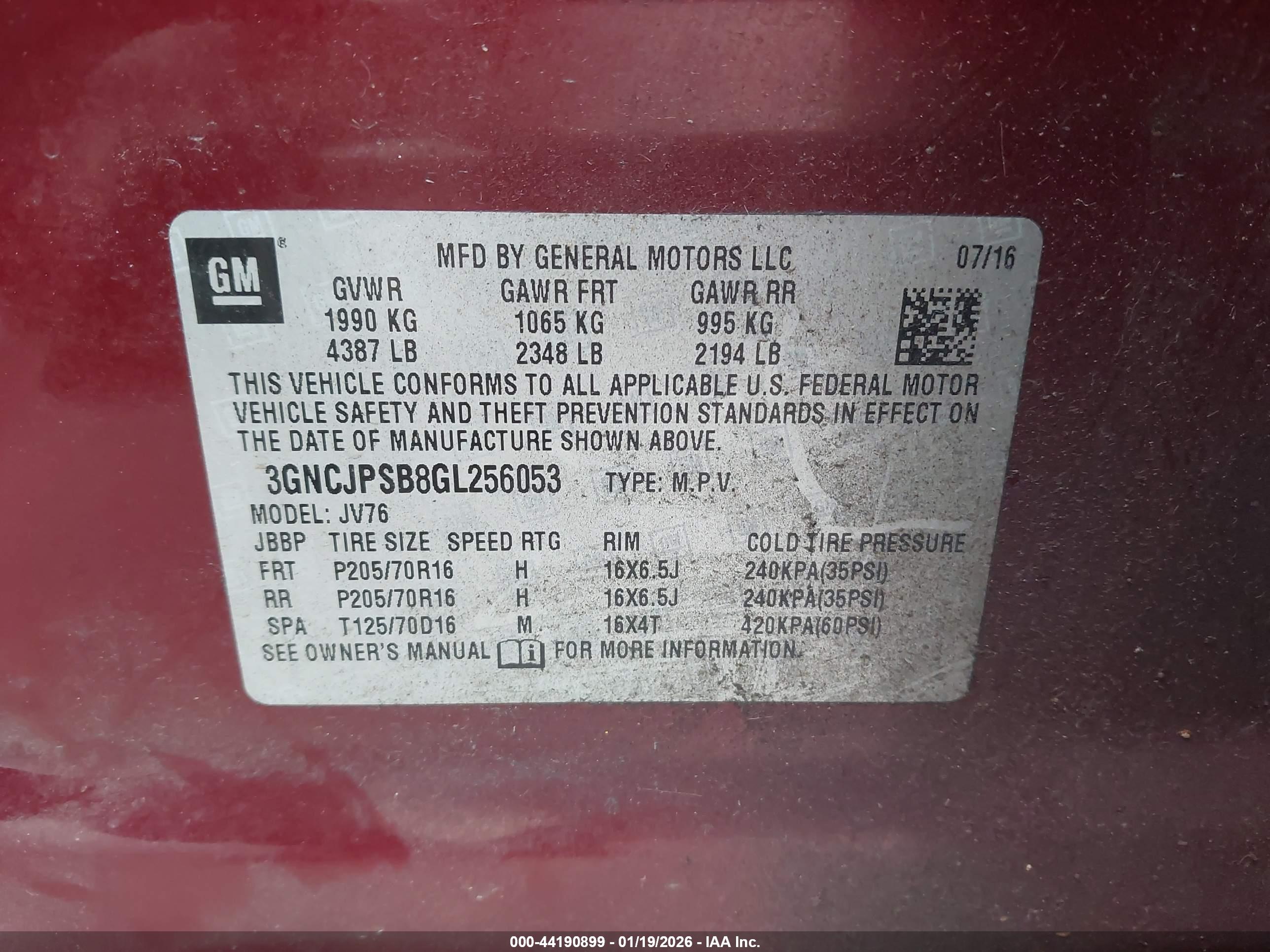 CHEVROLET TRAX image 9