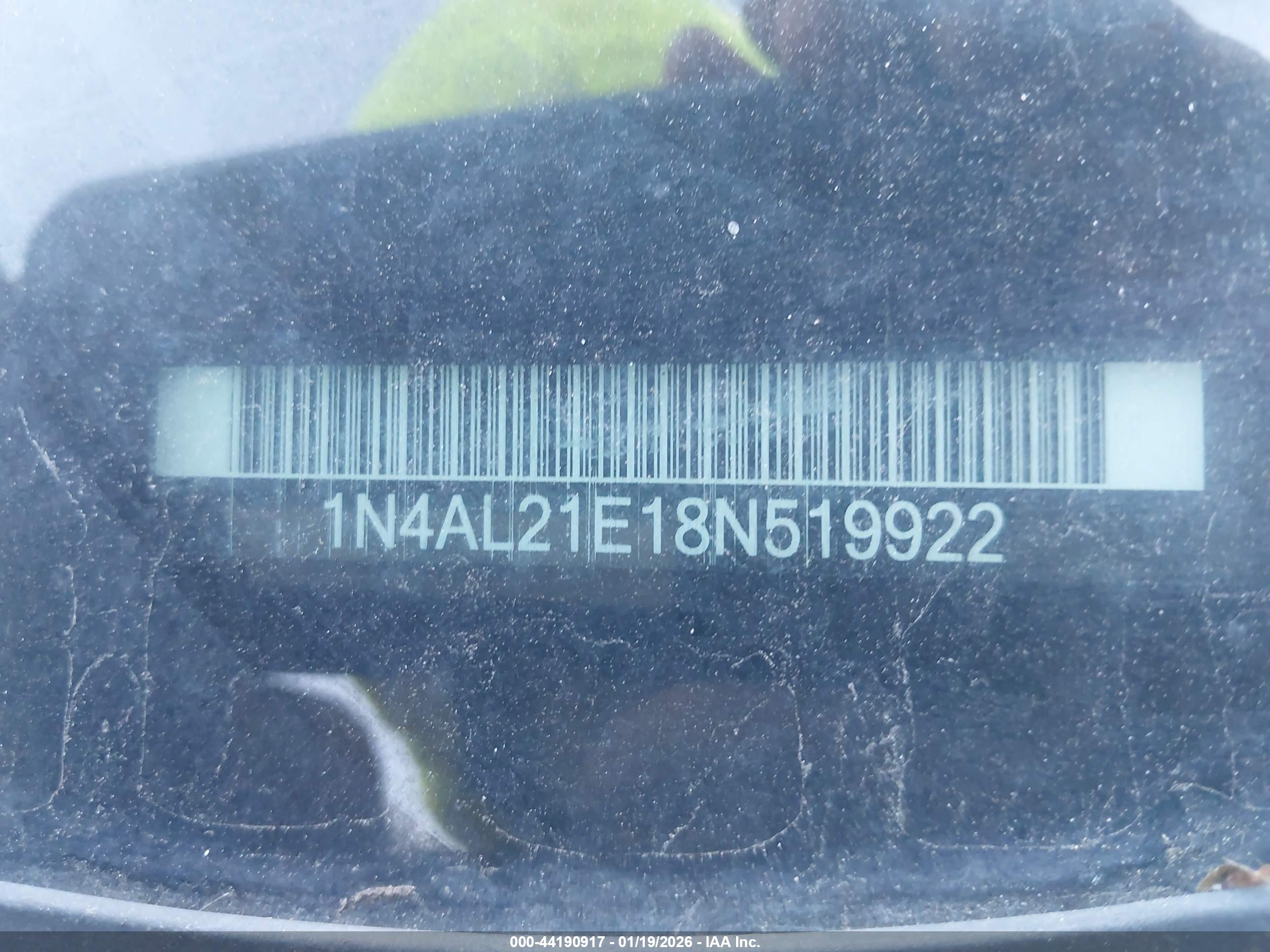 NISSAN ALTIMA image 9