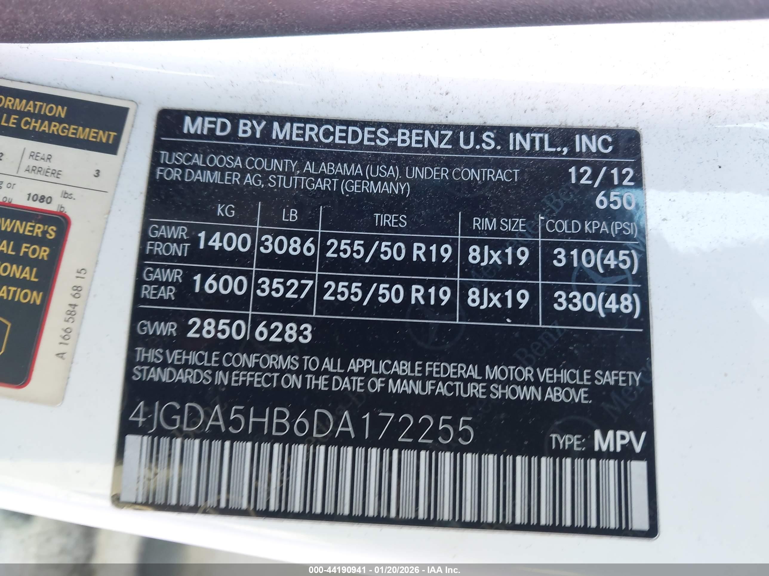 MERCEDES-BENZ ML image 9