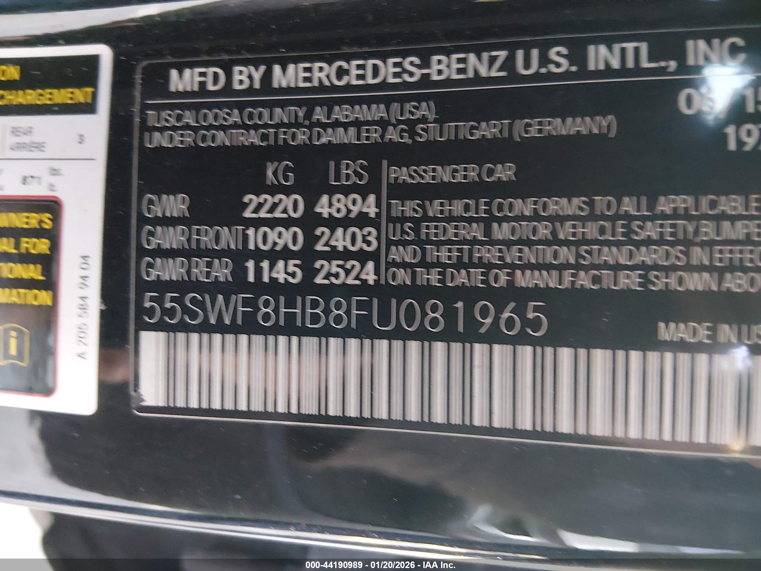 MERCEDES-BENZ C image 9