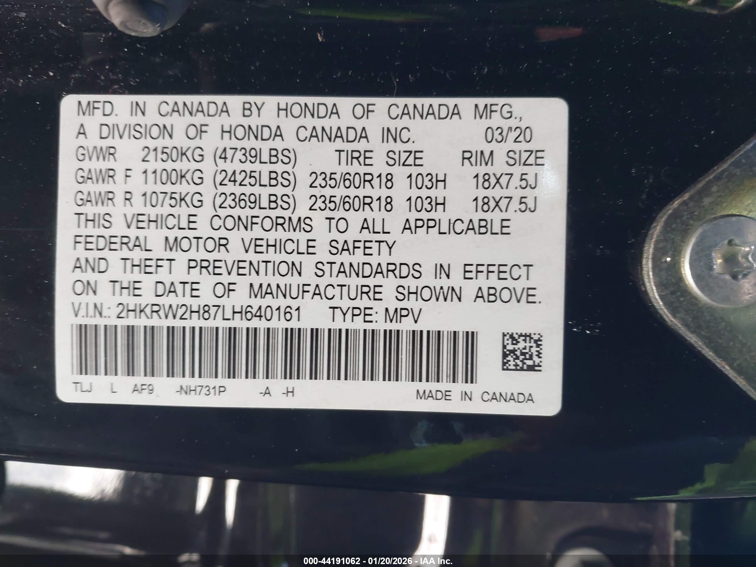 HONDA CR-V image 9