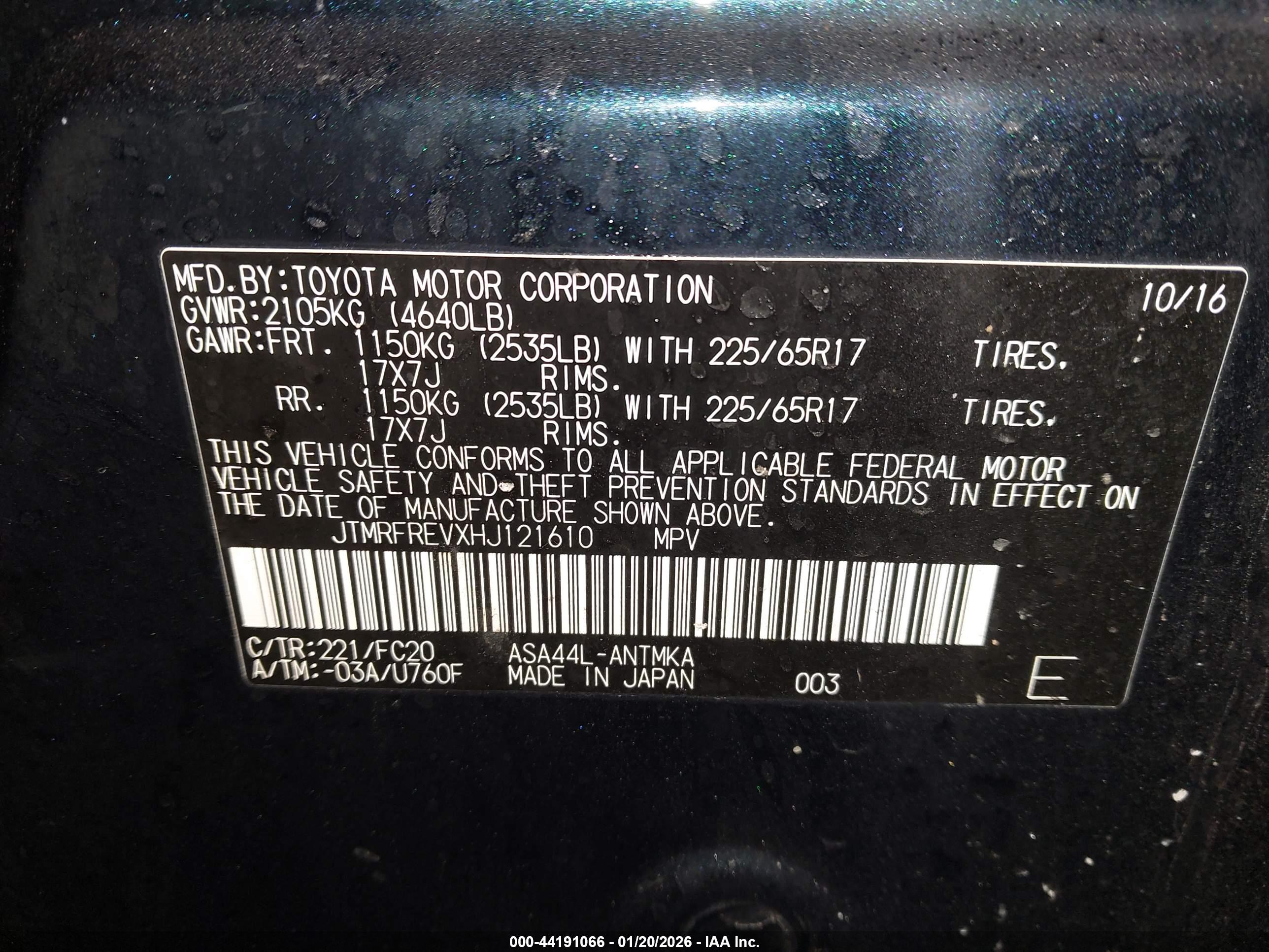 TOYOTA RAV4 image 9