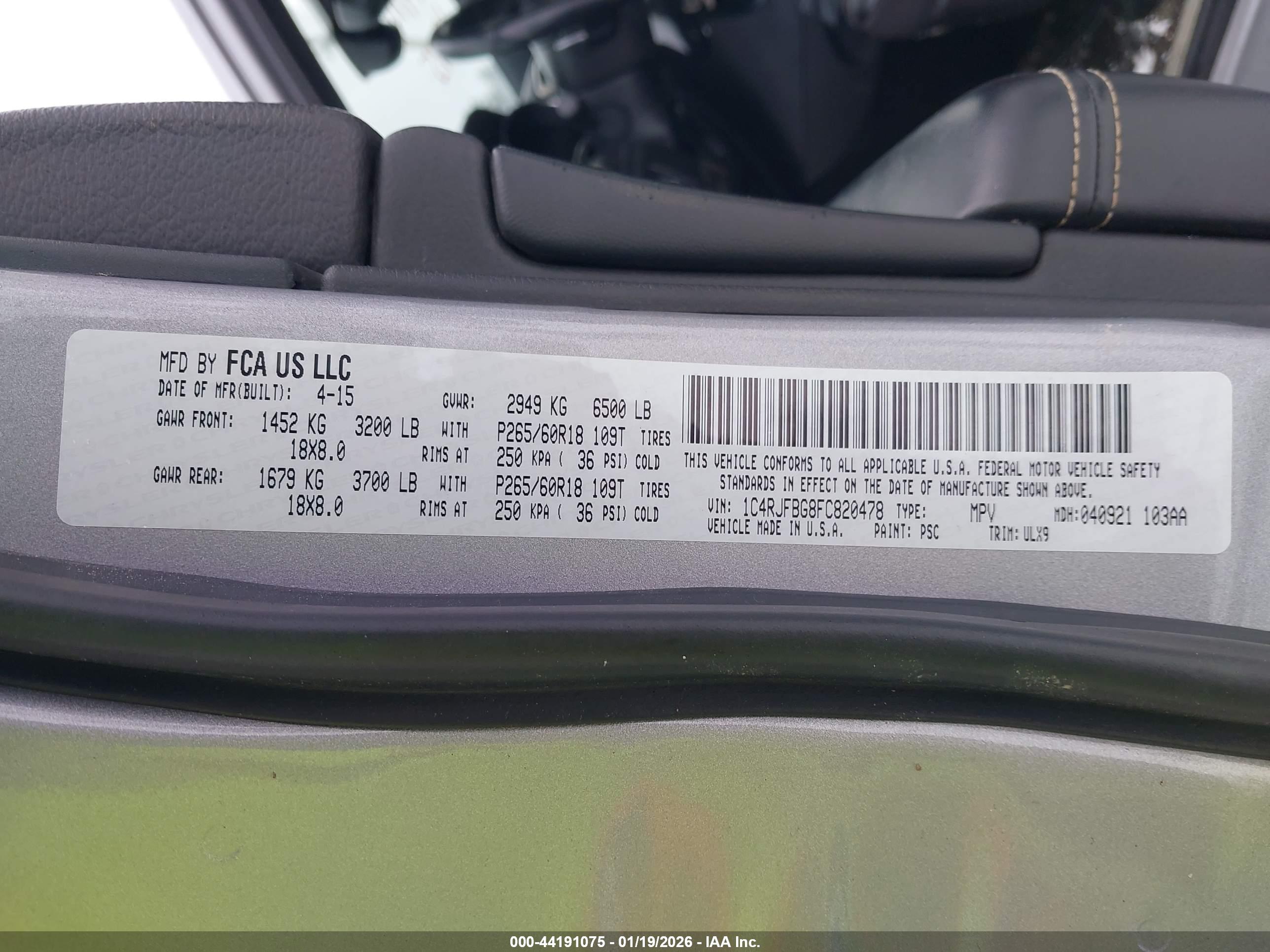JEEP GRAND image 9