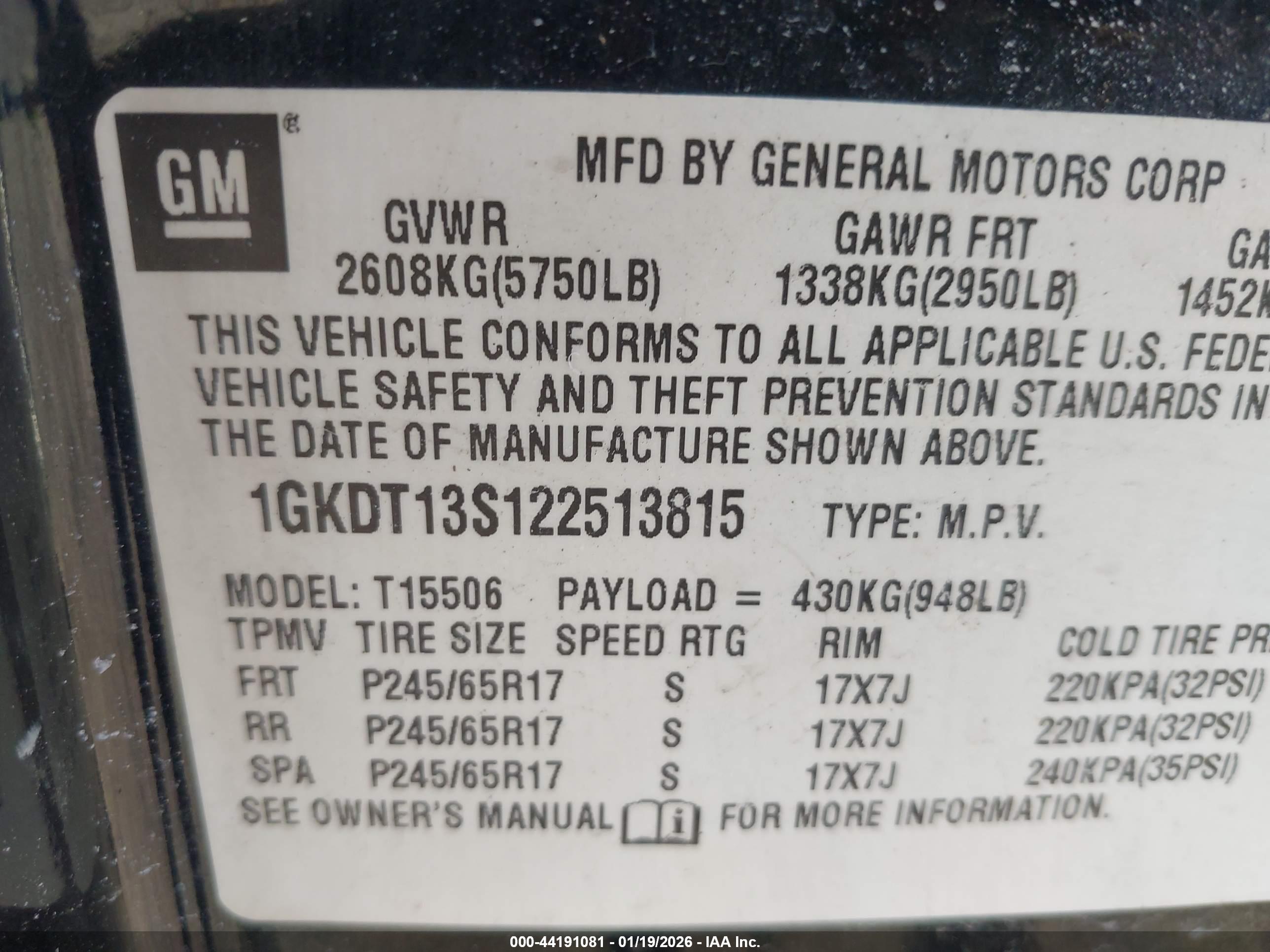 GMC ENVOY image 9
