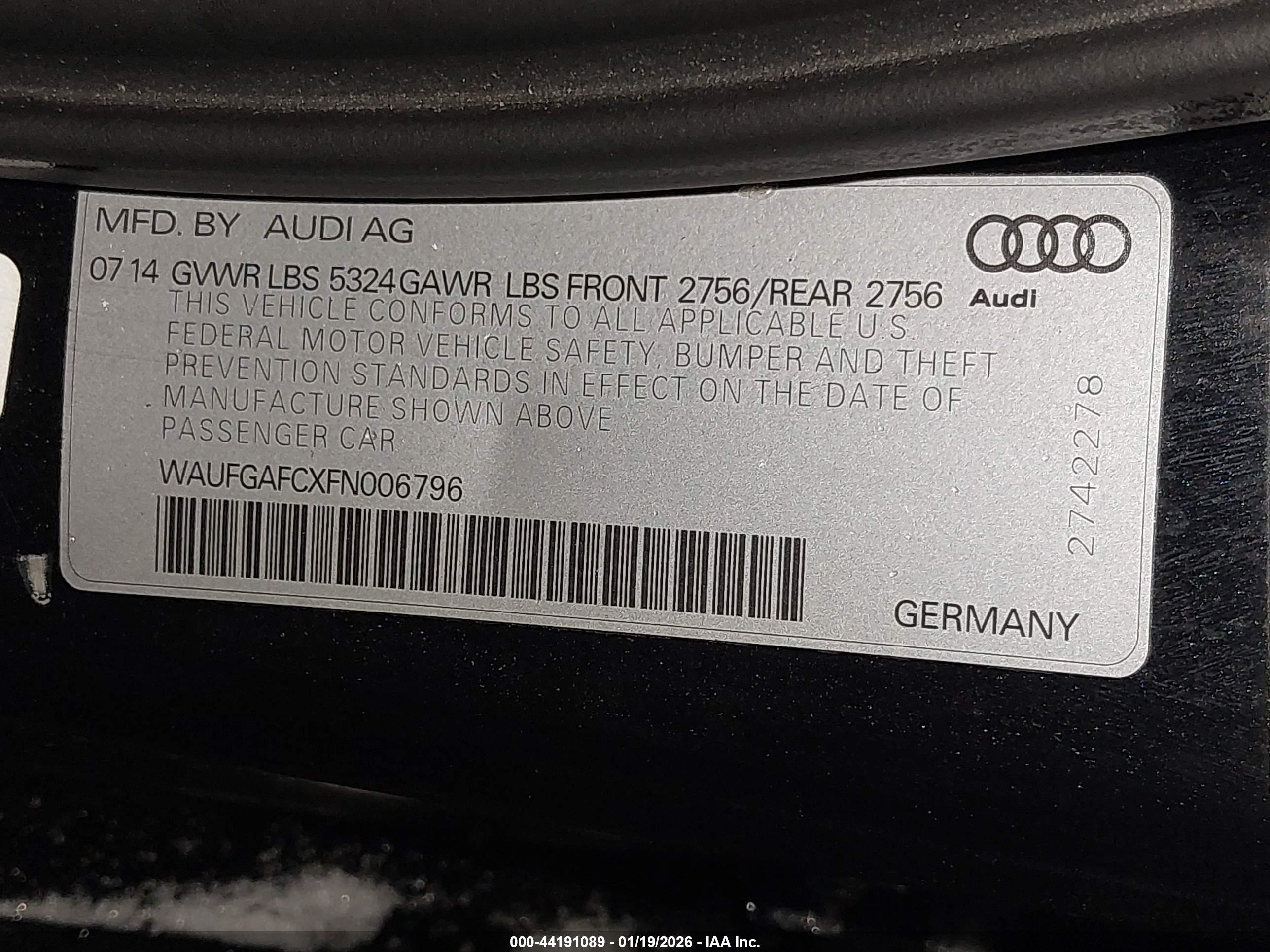 AUDI A6 image 9