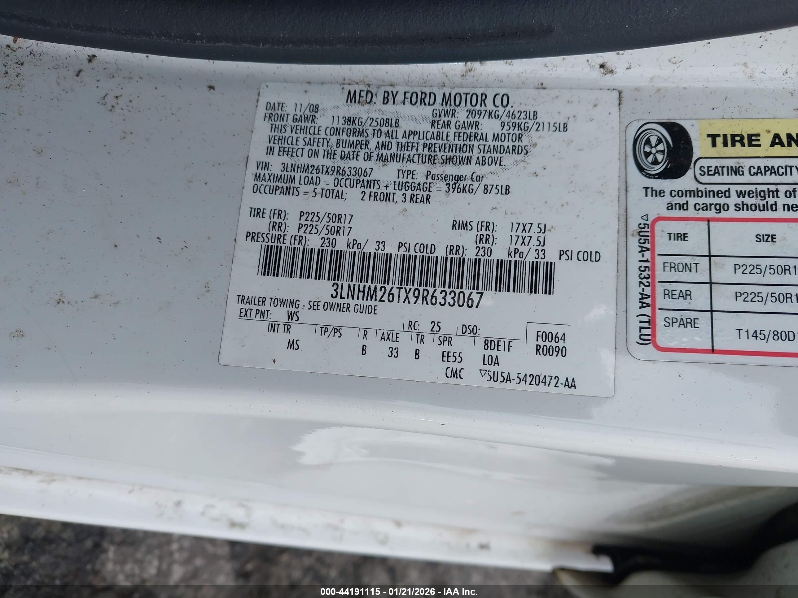 LINCOLN MKZ image 9
