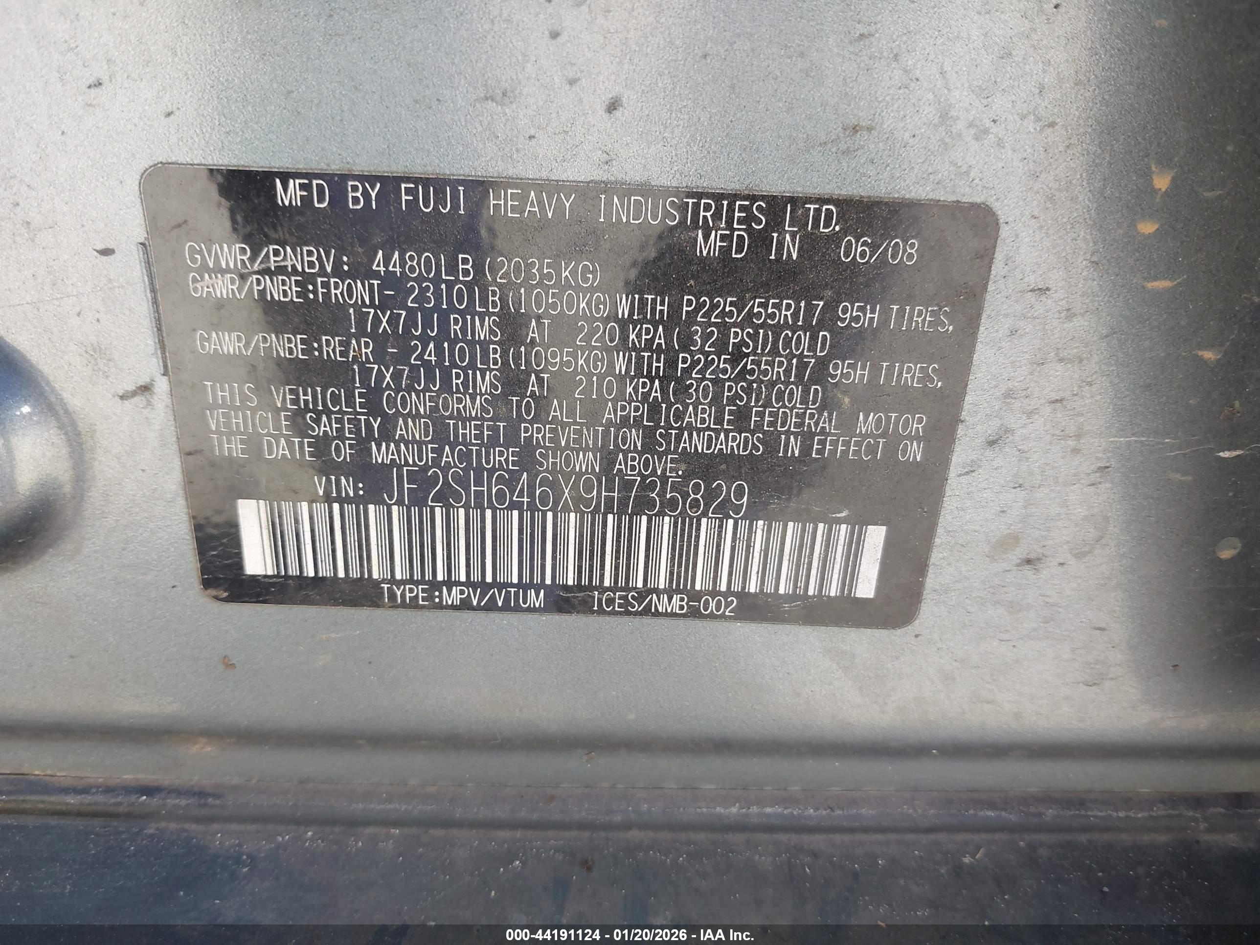 SUBARU FORESTER image 9