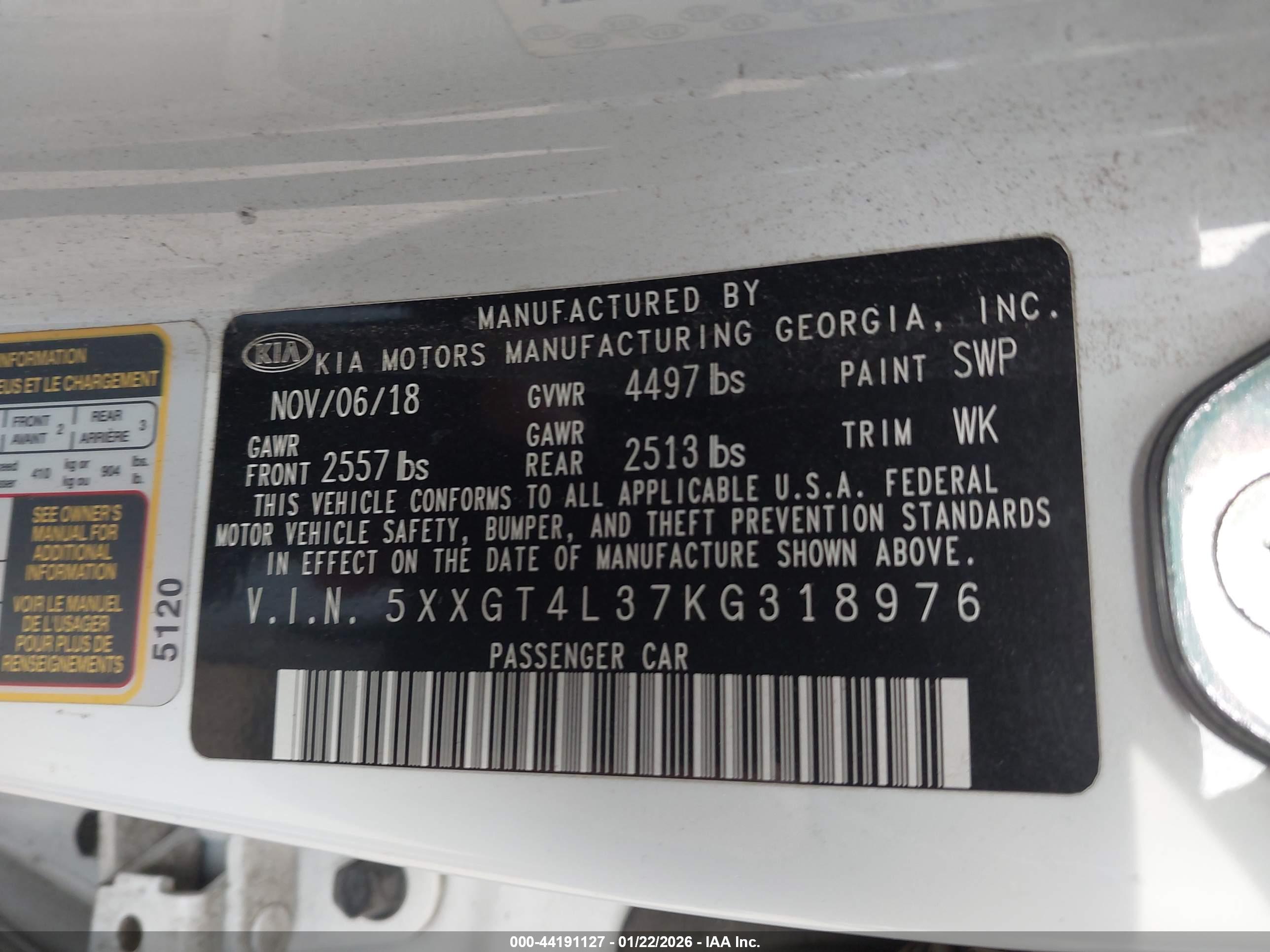KIA OPTIMA image 9