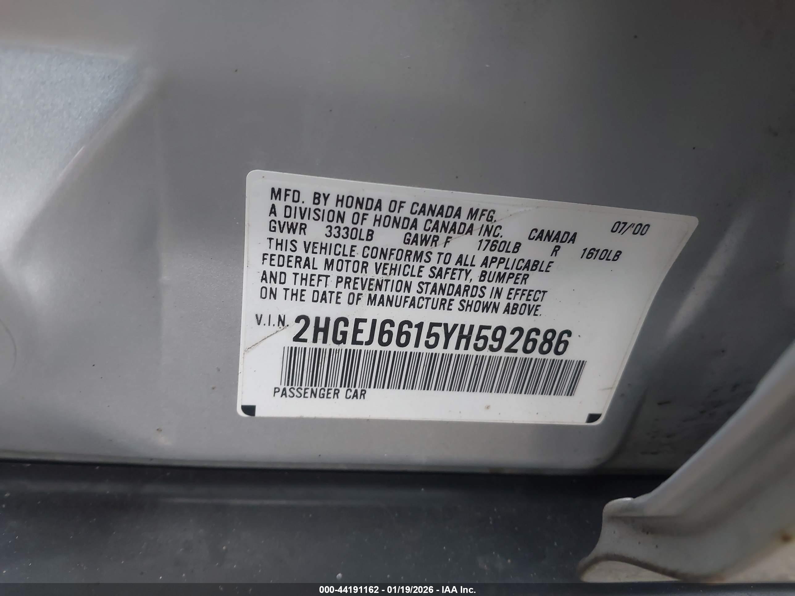 HONDA CIVIC image 9
